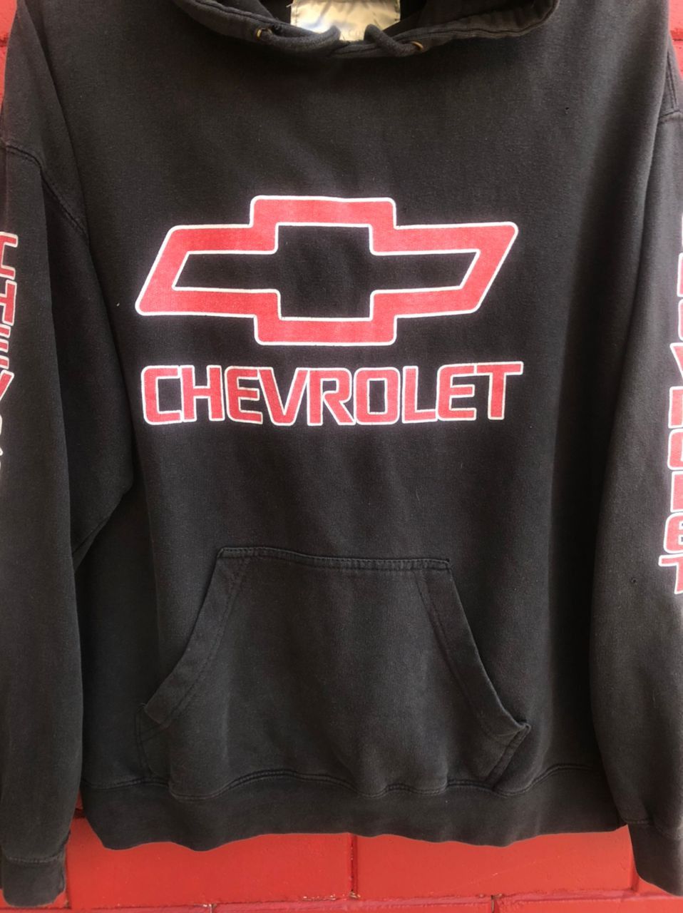 Japanese Brand × Vintage Vintage Chevrolet Big Logo Designer Fashion Style Hoodie Size US L / EU 52-54 / 3 - 4 Thumbnail