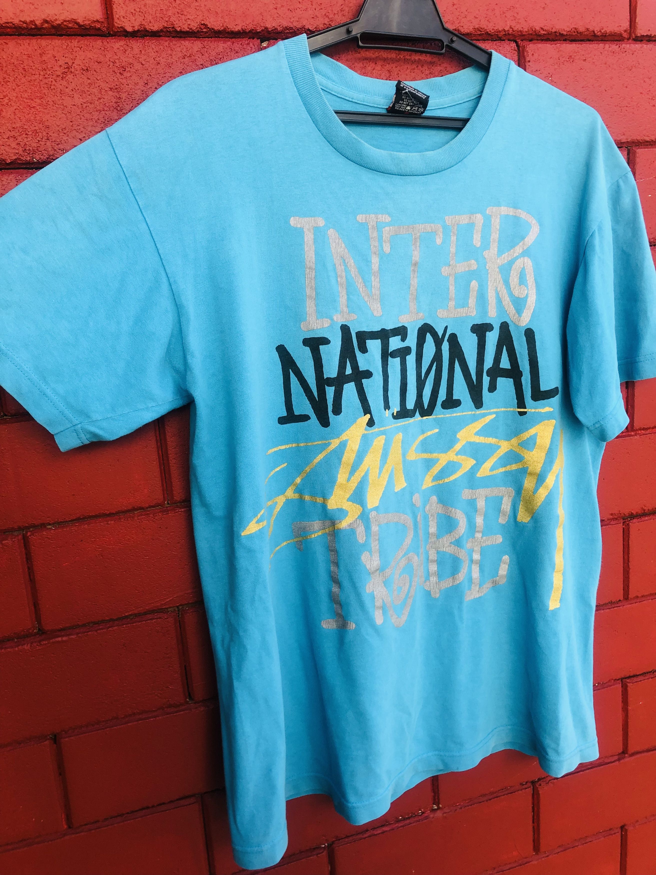 Japanese Brand × Stussy × Vintage Vintage Stussy International Tribe Streetwear Style Size US M / EU 48-50 / 2 - 5 Thumbnail