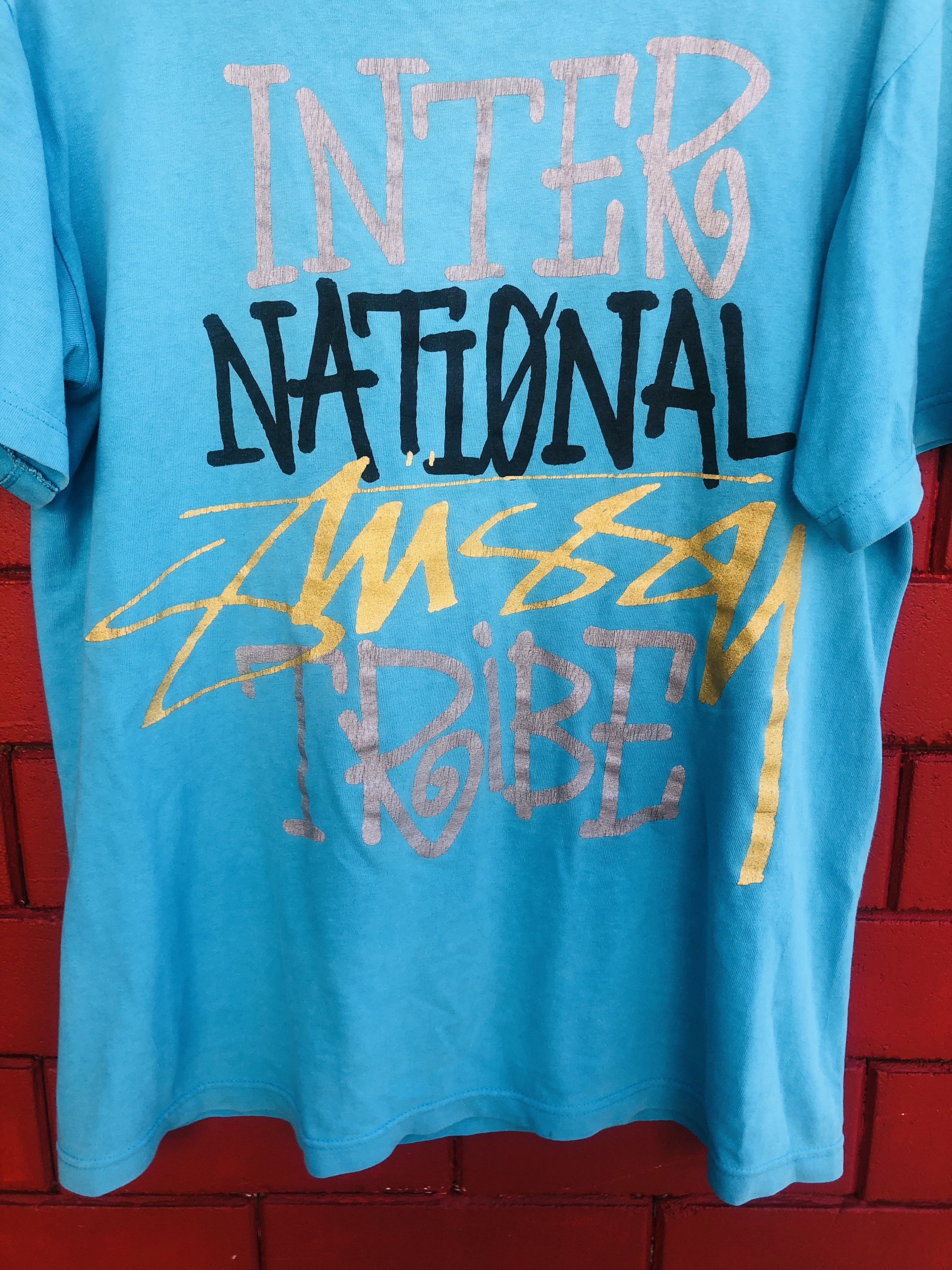 Japanese Brand × Stussy × Vintage Vintage Stussy International Tribe Streetwear Style Size US M / EU 48-50 / 2 - 4 Thumbnail
