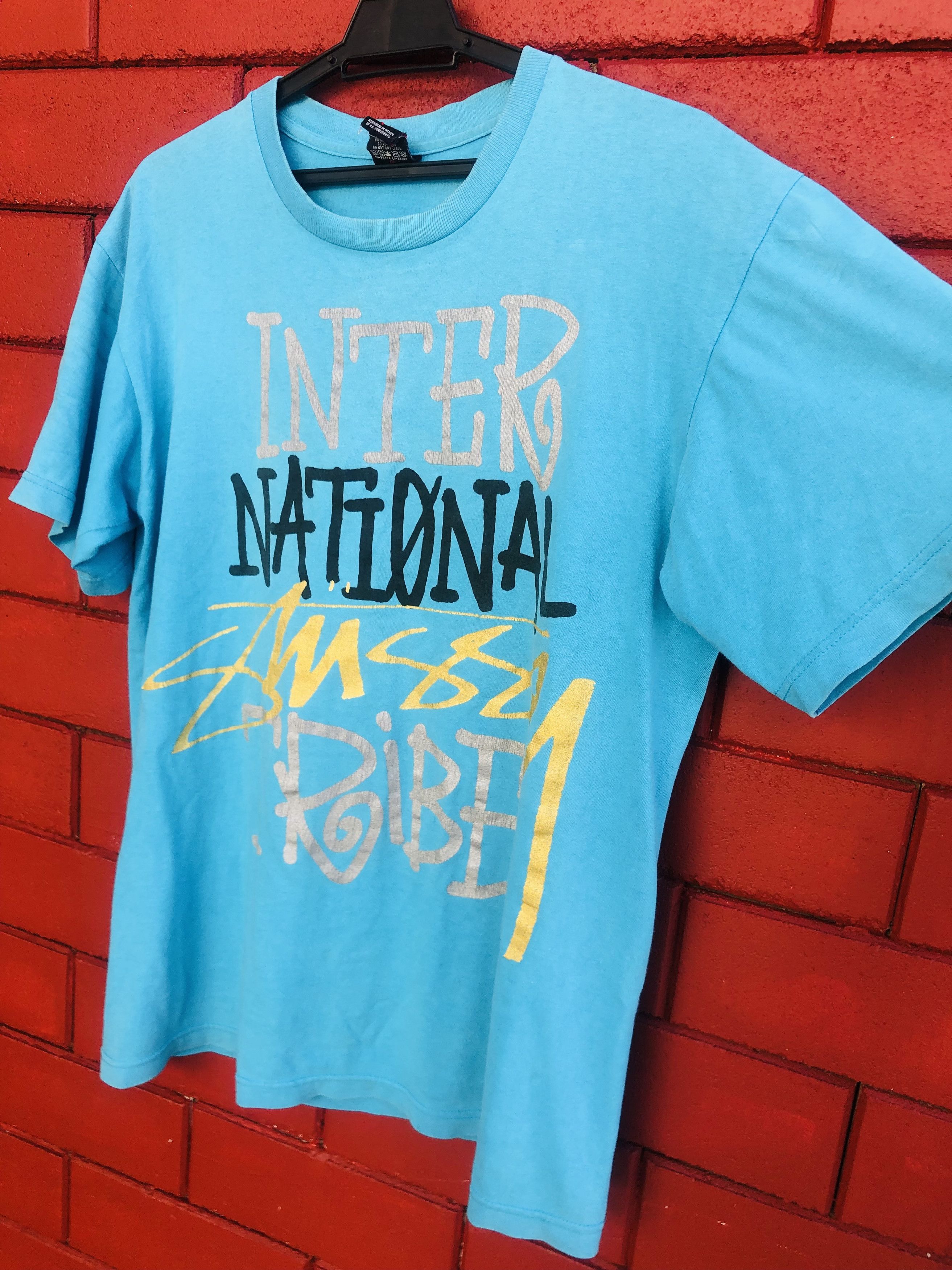 Japanese Brand × Stussy × Vintage Vintage Stussy International Tribe Streetwear Style Size US M / EU 48-50 / 2 - 6 Thumbnail
