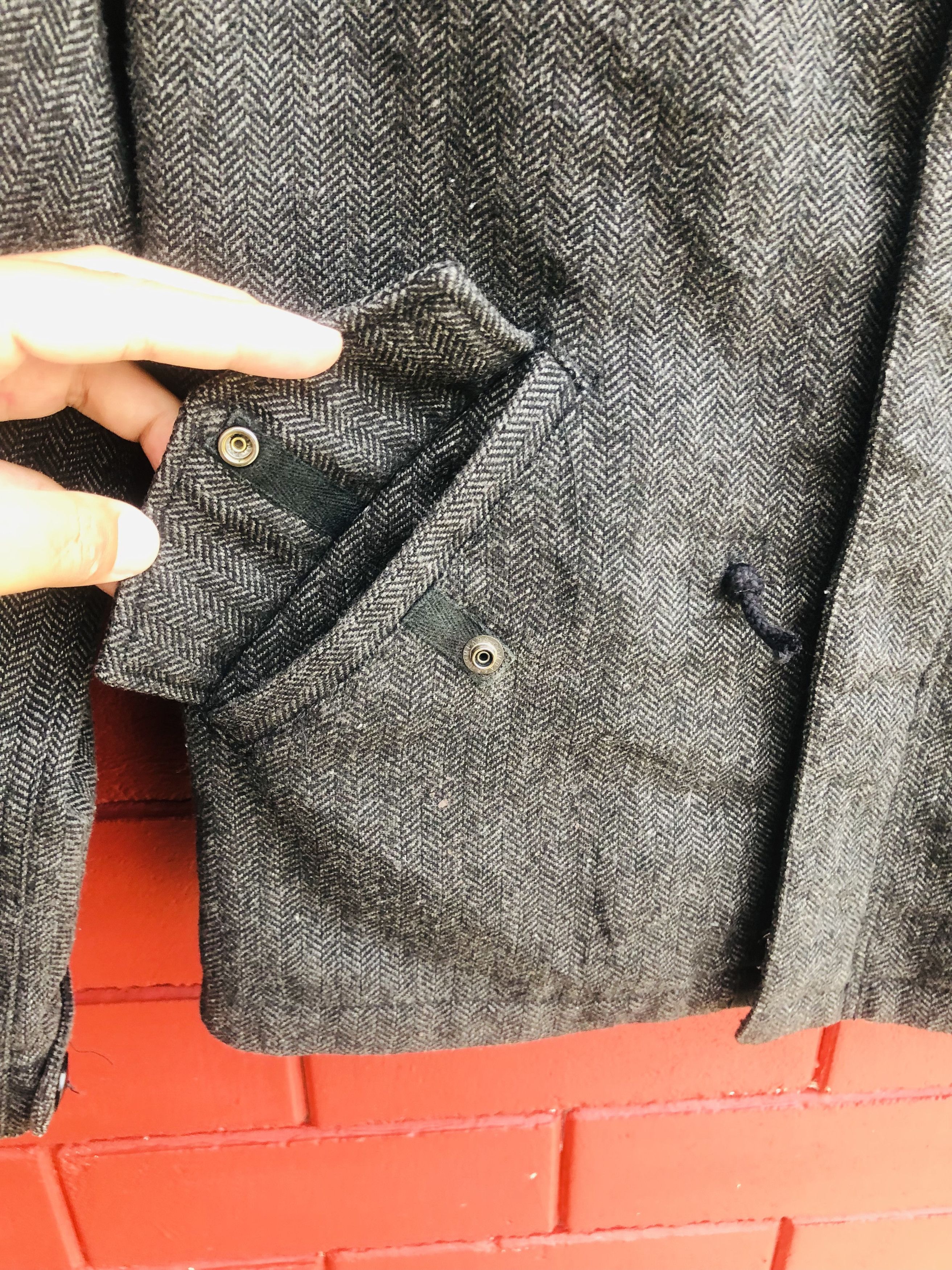 Japanese Brand × Vintage Vintage Uniit Haringbone Japanese Designed Style Size US M / EU 48-50 / 2 - 7 Thumbnail