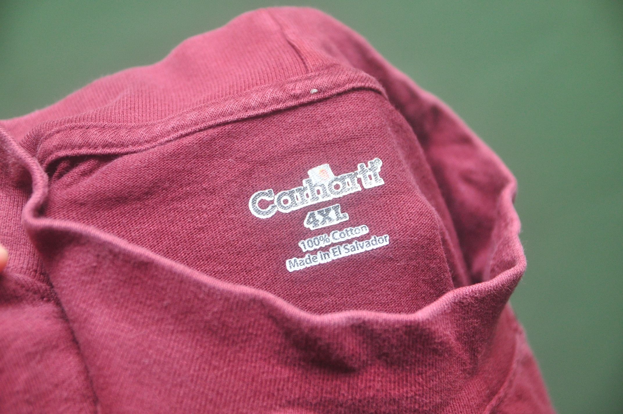 Carhartt × Japanese Brand Vintage Carhatt Big Size Long Sleeve Travis Scott Style Size US XXL / EU 58 / 5 - 4 Thumbnail