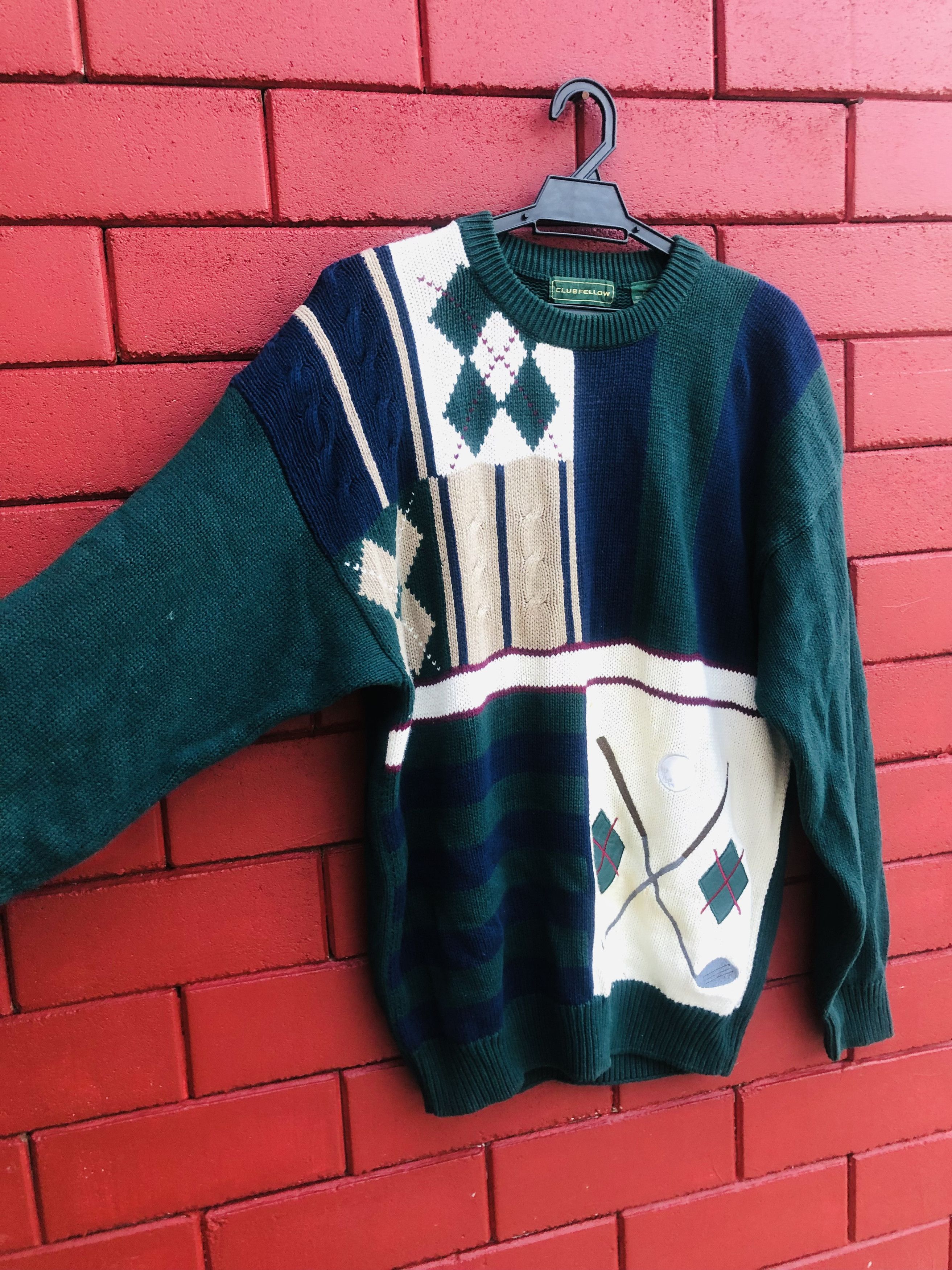 Japanese Brand × Vintage Vintage Clubfellow Knitwear Japan Designed Fashion Style Size US M / EU 48-50 / 2 - 5 Thumbnail