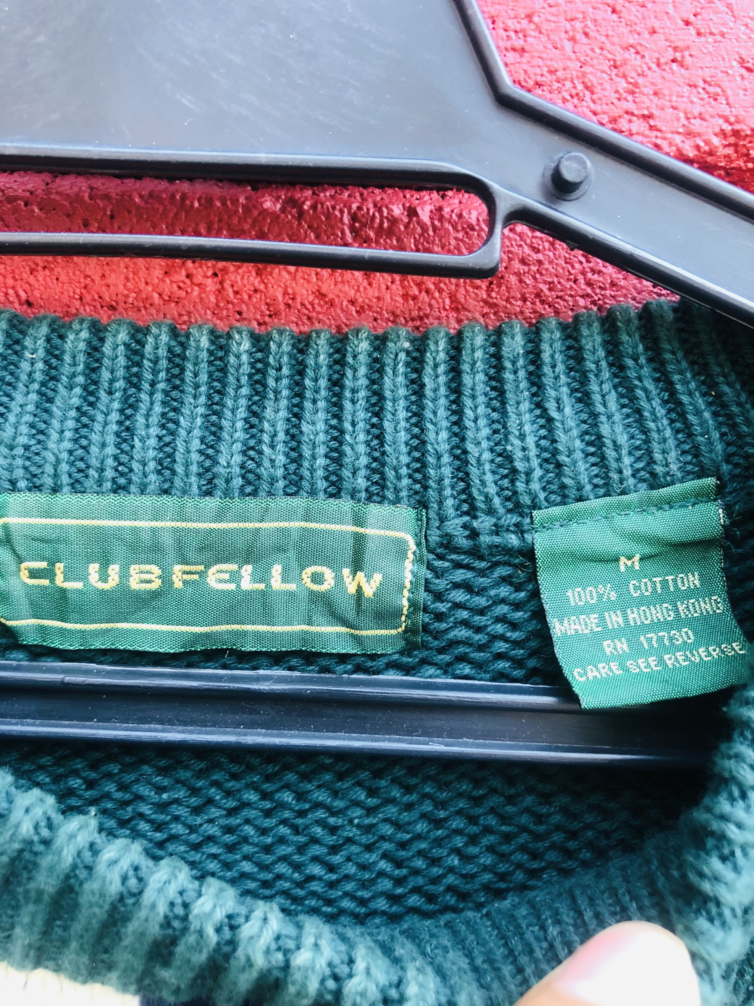 Japanese Brand × Vintage Vintage Clubfellow Knitwear Japan Designed Fashion Style Size US M / EU 48-50 / 2 - 8 Thumbnail