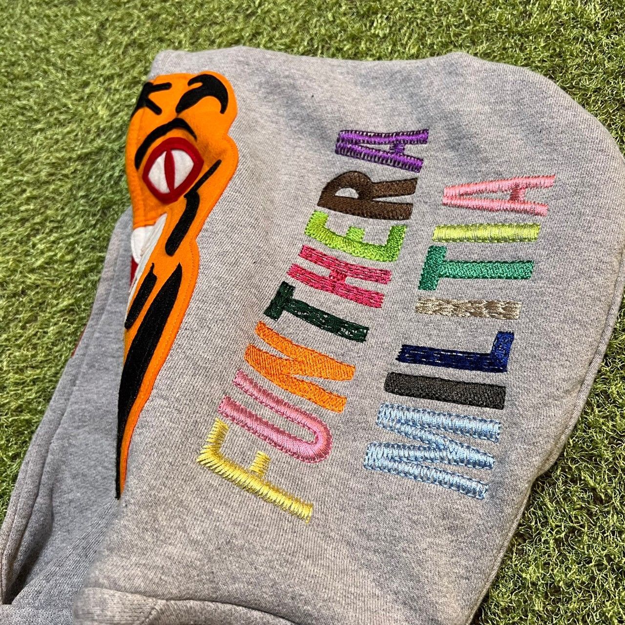 Bape BAPE Tiger versity Hoodie jacket gray/White Size US L / EU 52-54 / 3 - 5 Thumbnail