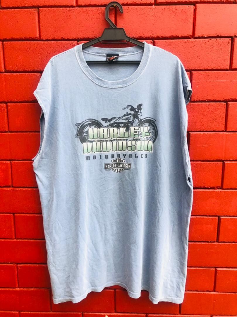 Harley Davidson × Vintage Vintage Harley Davidson Motorcycle Designer Fashion Style Size US XL / EU 56 / 4 - 1 Thumbnail