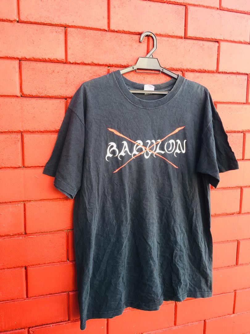 Japanese Brand × Vintage Vintage Babylon Fight The Power Travis Scott Fashion Style Size US L / EU 52-54 / 3 - 2 Thumbnail