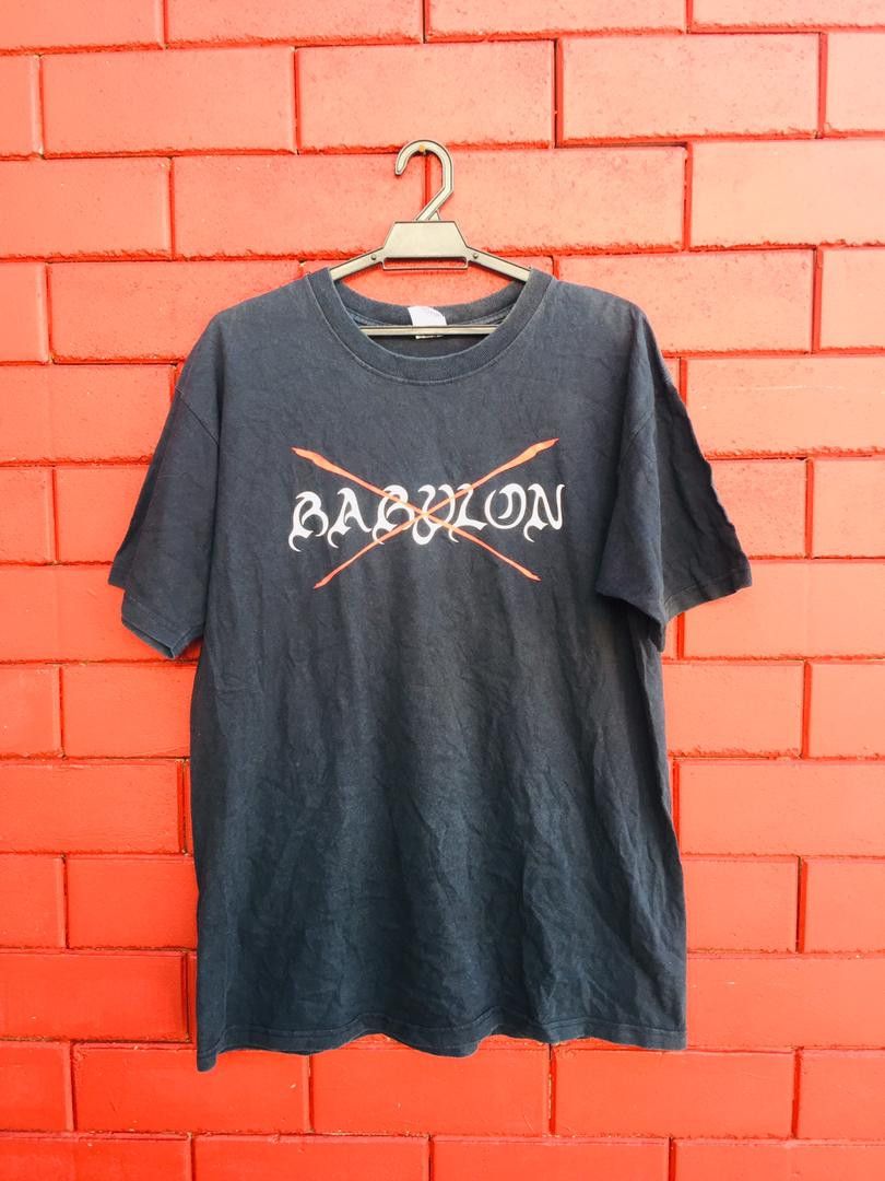 Japanese Brand × Vintage Vintage Babylon Fight The Power Travis Scott Fashion Style Size US L / EU 52-54 / 3 - 1 Thumbnail