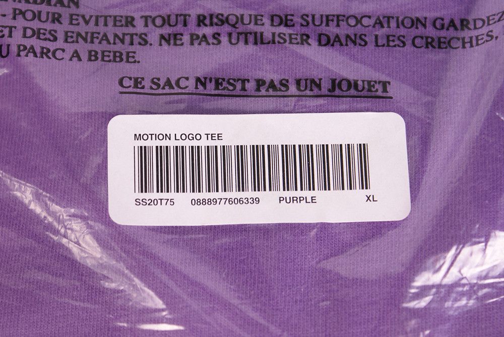 Supreme 2020 Supreme MOTION LOGO T-Shirt PURPLE Lilac Tee SS20T75 Size US XL / EU 56 / 4 - 4 Thumbnail