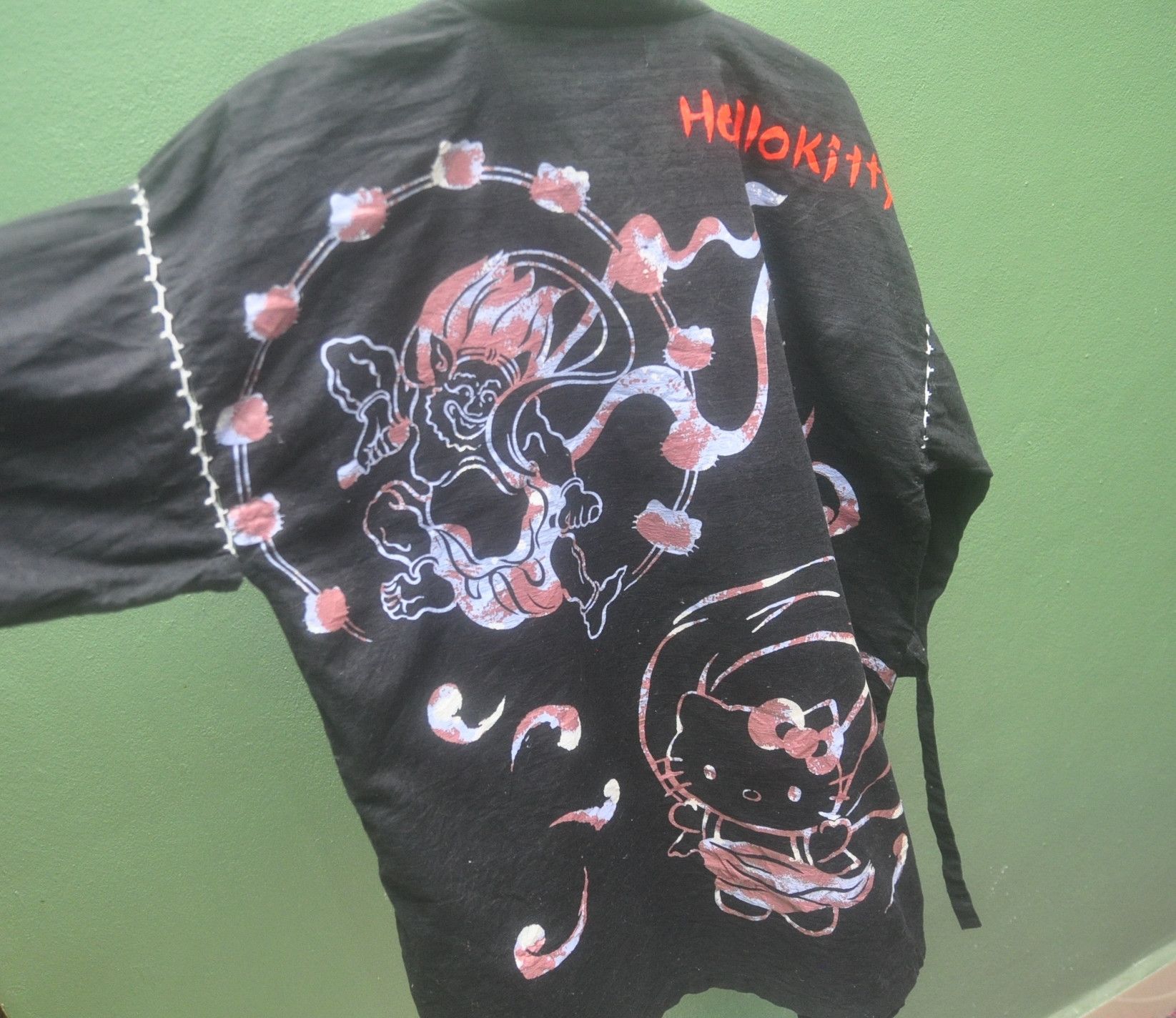 Japanese Brand × Vintage Vintage Hello Kitty Japanese Tradisional Travis Scott Style Size US L / EU 52-54 / 3 - 10 Thumbnail