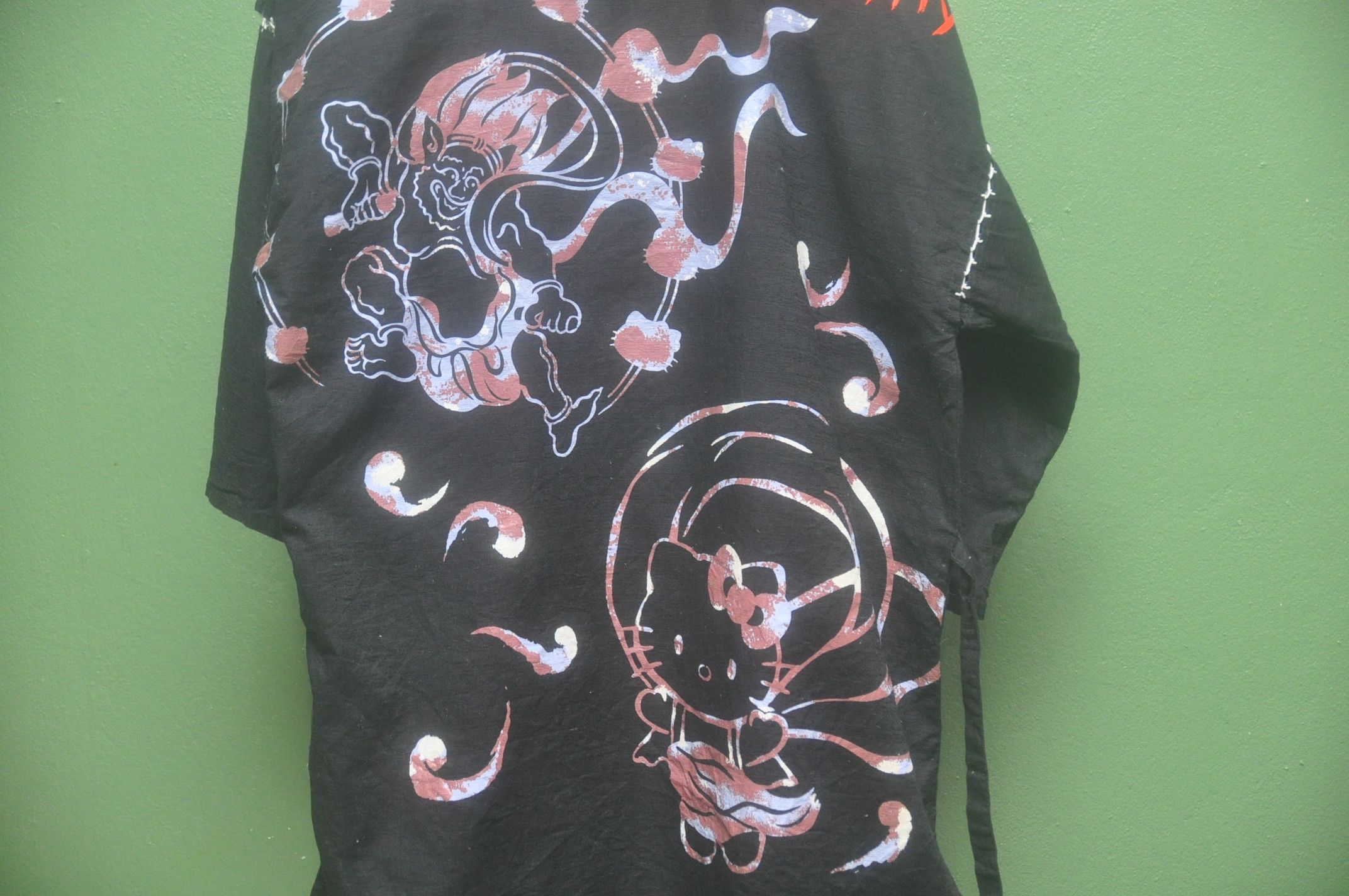 Japanese Brand × Vintage Vintage Hello Kitty Japanese Tradisional Travis Scott Style Size US L / EU 52-54 / 3 - 9 Thumbnail