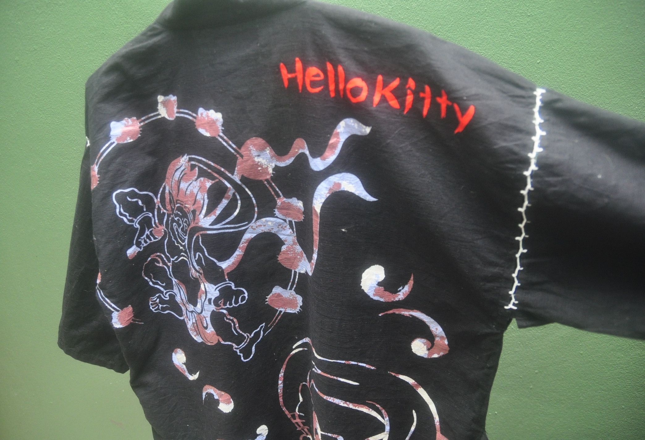Japanese Brand × Vintage Vintage Hello Kitty Japanese Tradisional Travis Scott Style Size US L / EU 52-54 / 3 - 11 Thumbnail