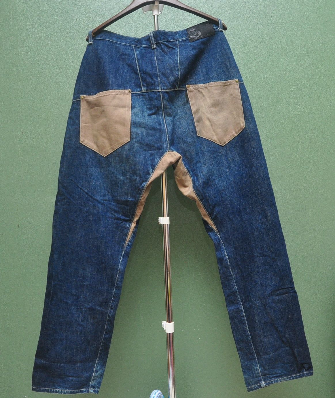 Japanese Brand × Vintage Vintage Scanner Made In Japan Jeans Travis Scott Fashion Size US 35 - 2 Thumbnail