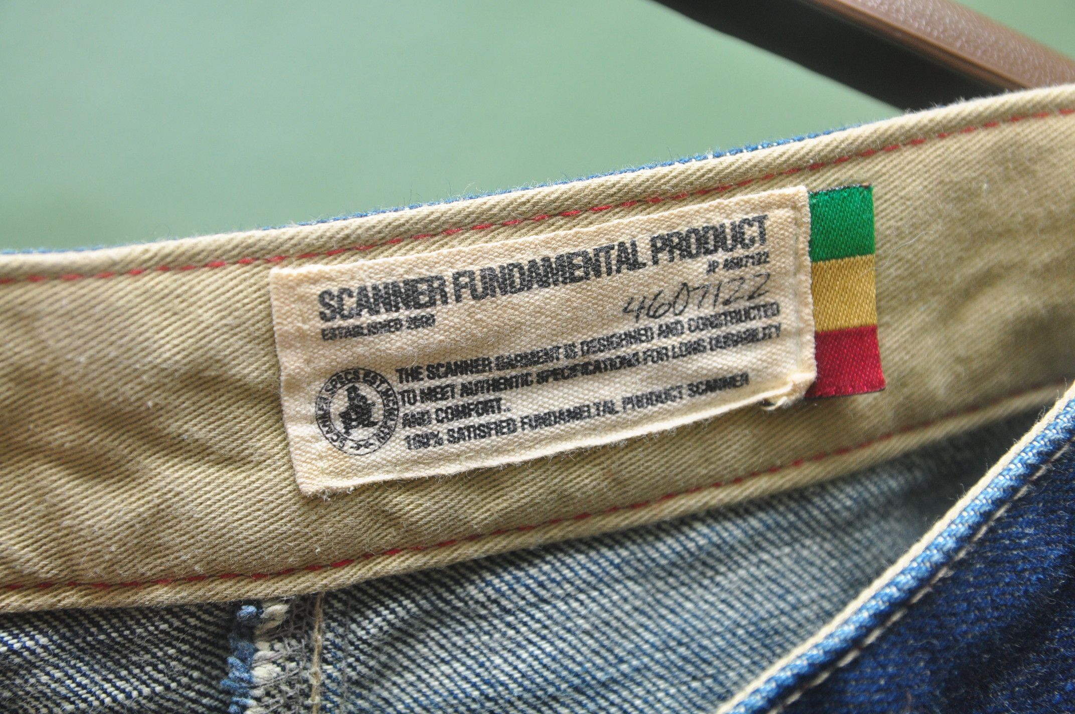 Japanese Brand × Vintage Vintage Scanner Made In Japan Jeans Travis Scott Fashion Size US 35 - 5 Thumbnail