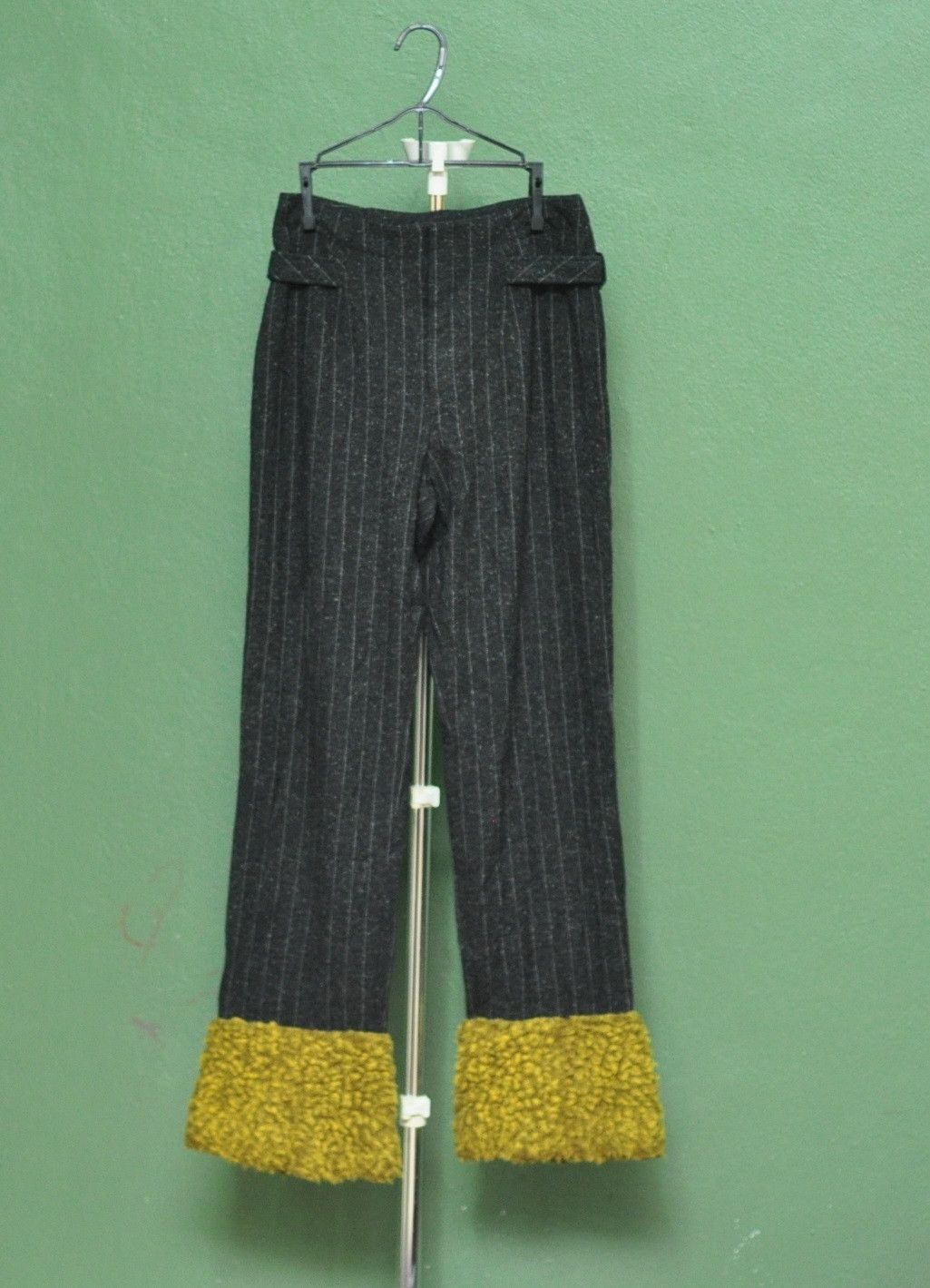 image of Vintage Japanese Designer Fashion Style Pant in Black, Men's (Size 26)