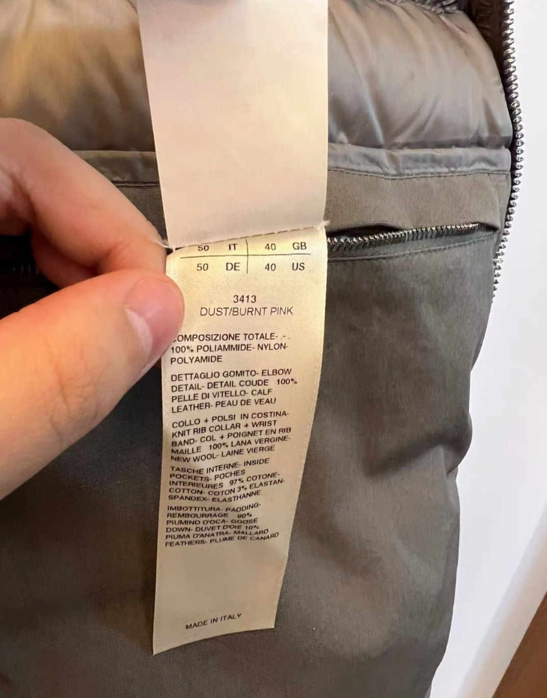 Rick Owens 19FW dust/burnt pink suede patchwork down jacket super rare Size US M / EU 48-50 / 2 - 3 Thumbnail