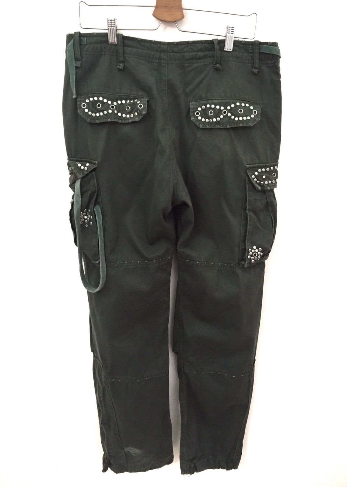 Japanese Brand × Seditionaries Vintage Japanes Brand Philodox Bondage Stud Punk Distressed Size US 35 - 2 Thumbnail