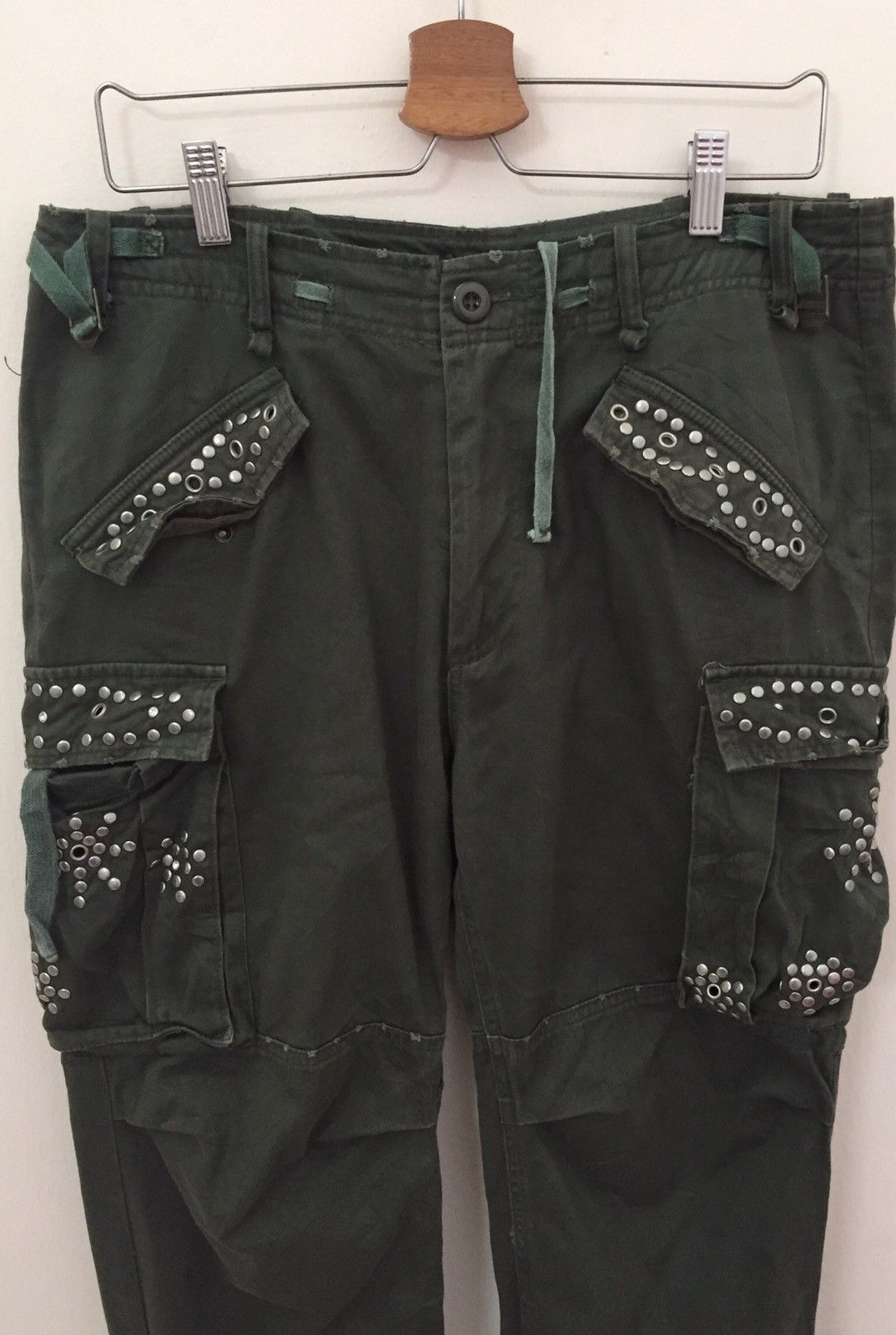 Japanese Brand × Seditionaries Vintage Japanes Brand Philodox Bondage Stud Punk Distressed Size US 35 - 3 Thumbnail
