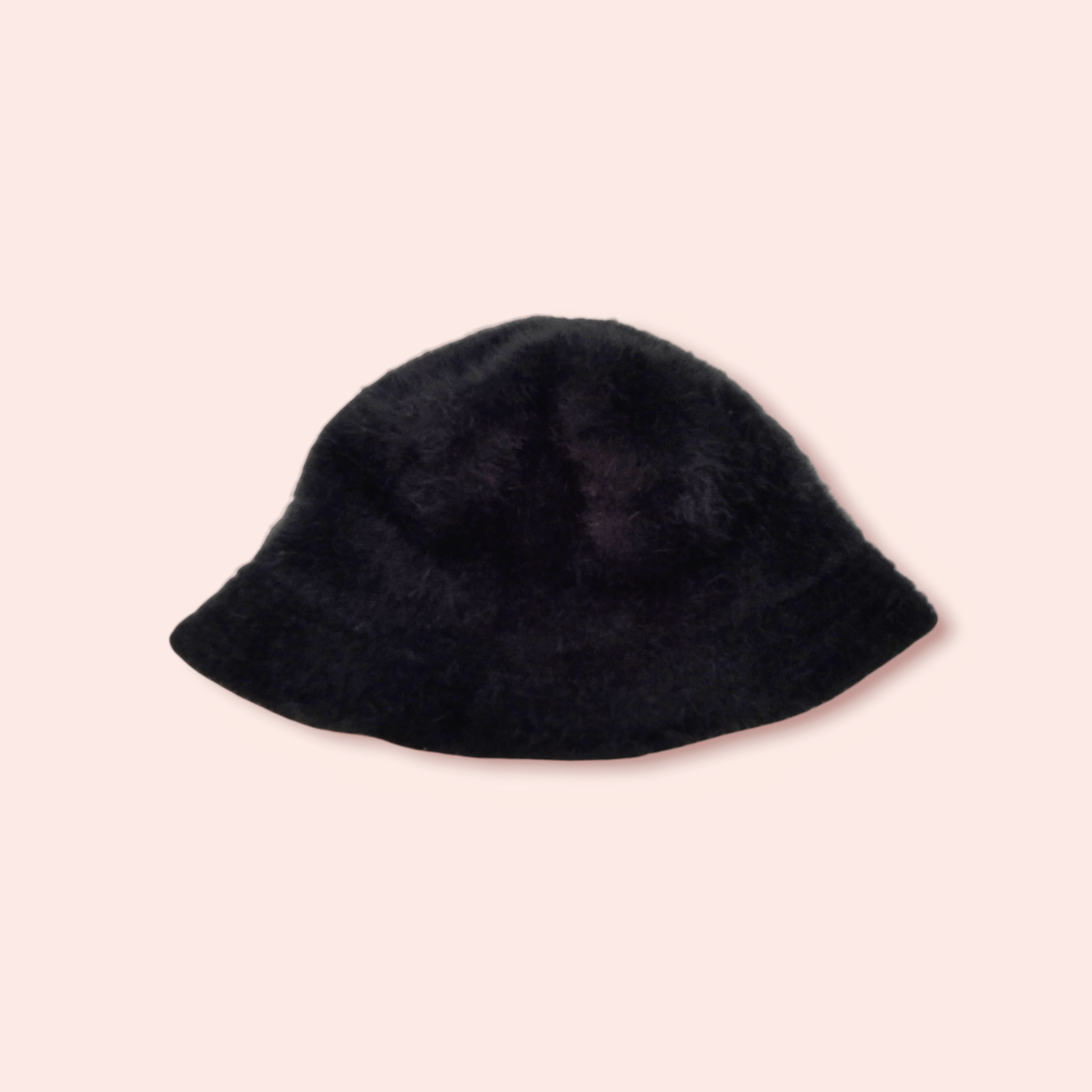 Japanese Brand VINTAGE MOHAIR HAIRY FUR WOOL BLEND BUCKET HAT Size ONE SIZE - 3 Thumbnail