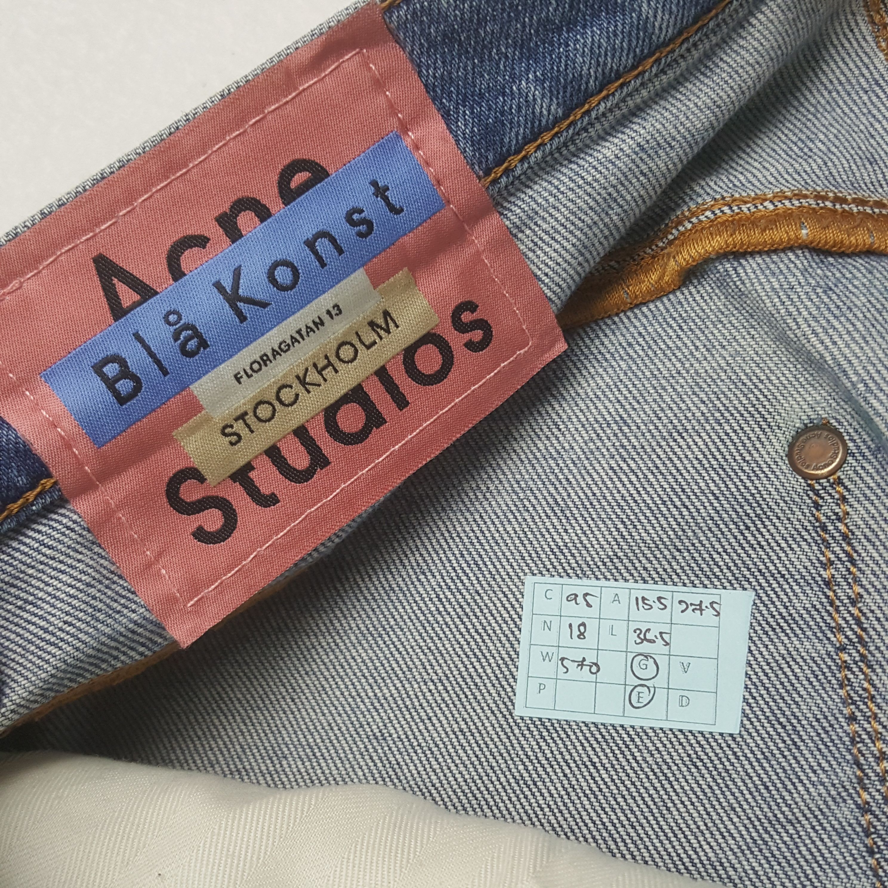 Acne Studios × Vintage Vintage Acne Studios Distressed Style Denim Jeans Size US 30 / EU 46 - 13 Thumbnail