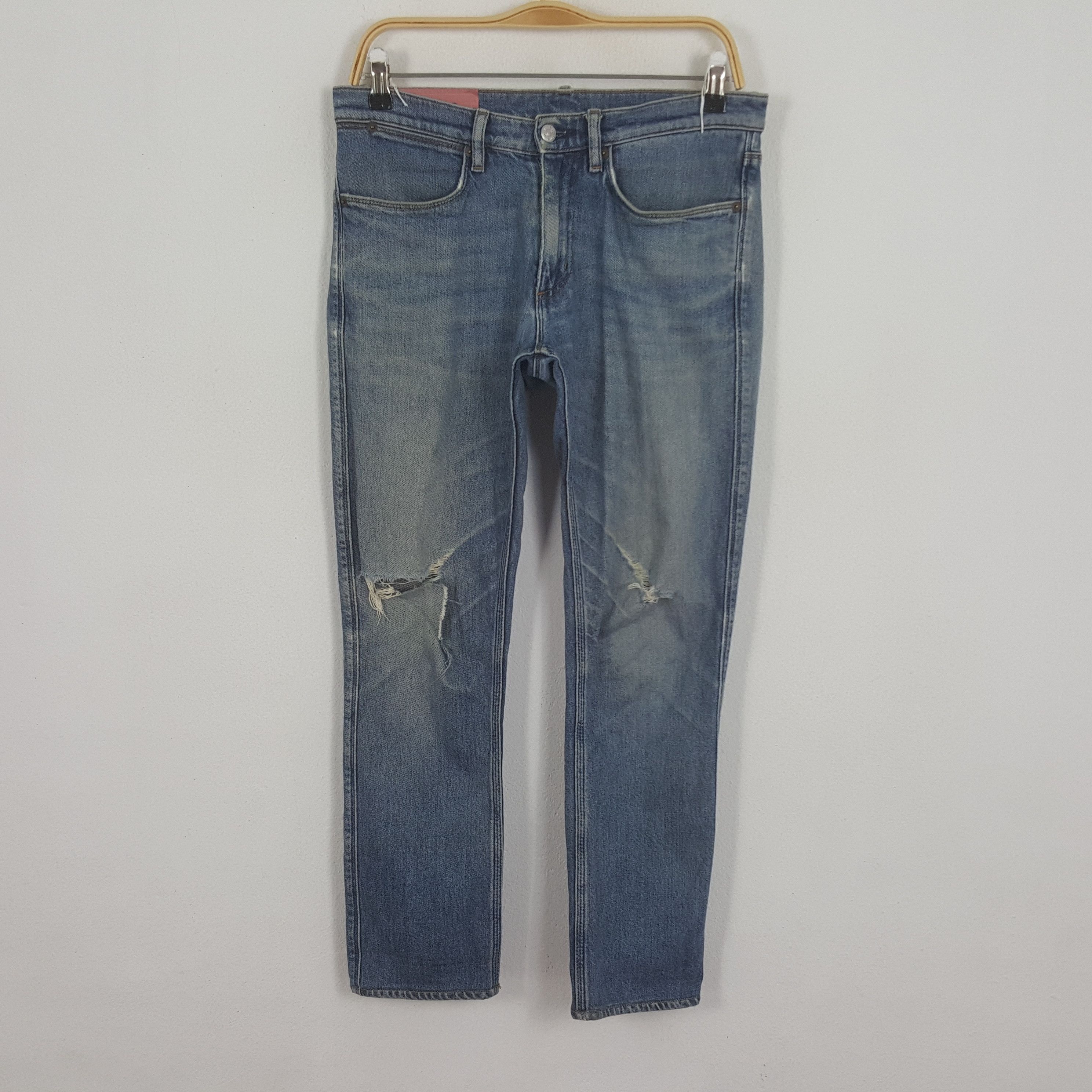 Vintage Acne Studios Distressed Style Denim Jeans