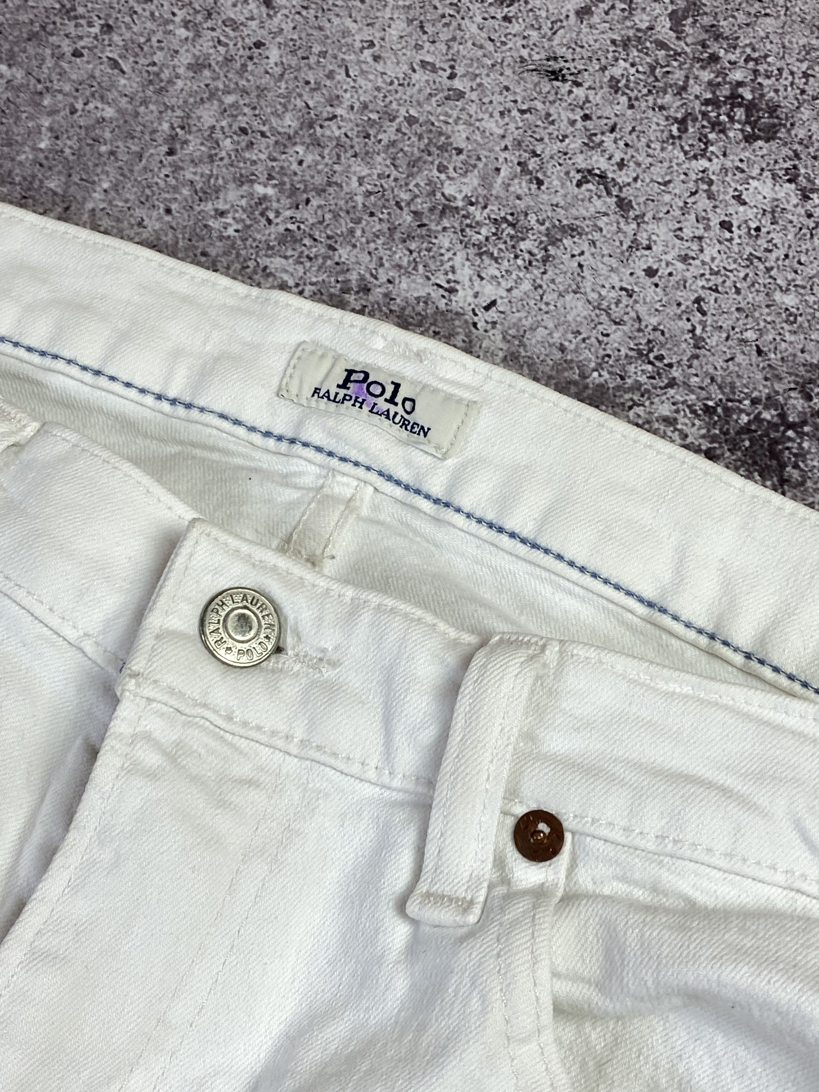 Polo Ralph Lauren × Ralph Lauren Ralph Lauren Luxury Men’s White Jeans Size US 36 / EU 52 - 5 Thumbnail