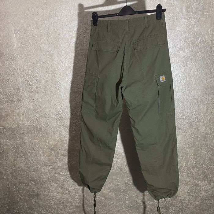 Vintage Carhartt WIP Khaki Cargo Pants 30x34 Y2K Rare Multipocket Grailed