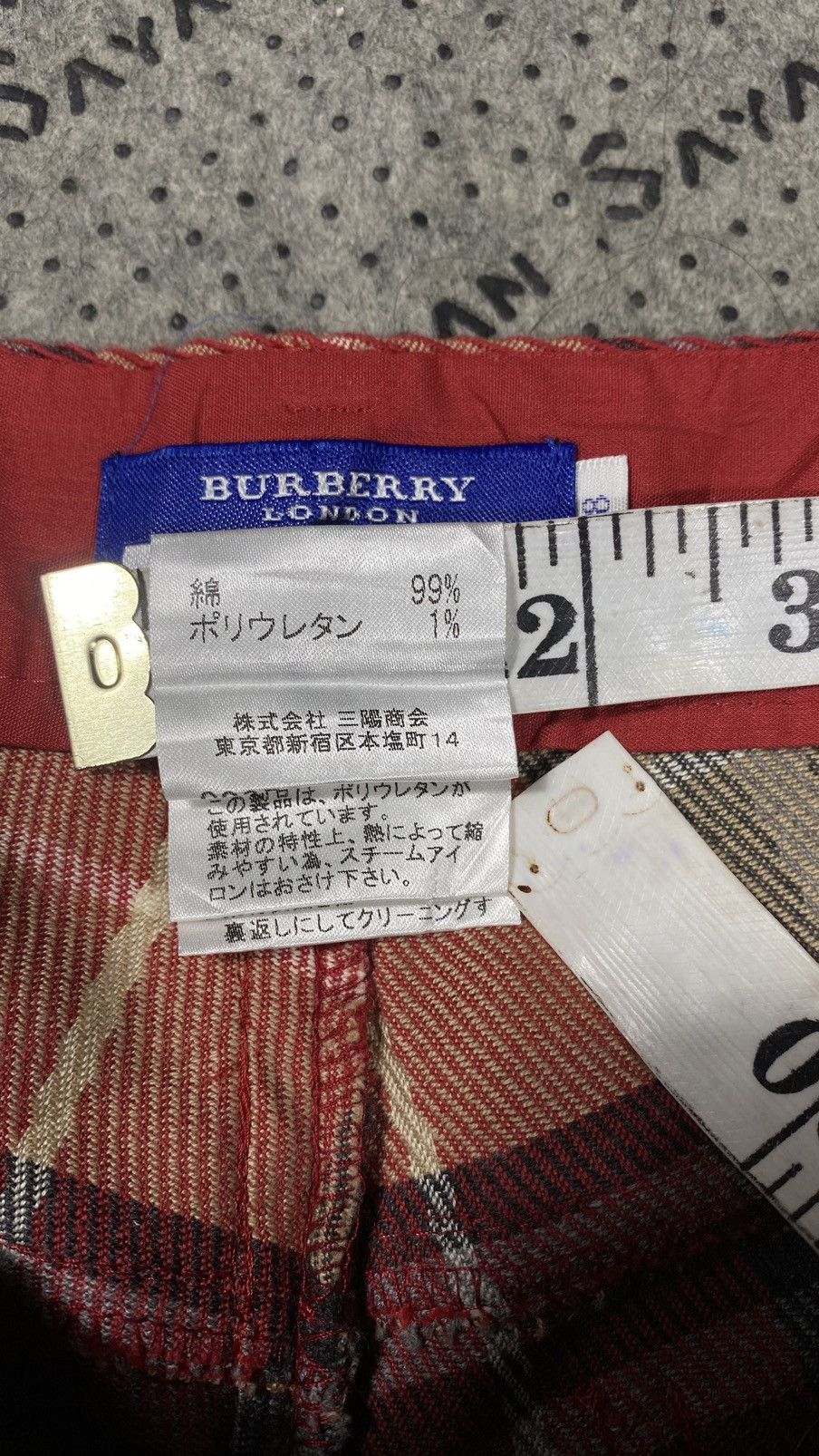 Burberry × Burberry Prorsum Burberry London Red Tartan Pant Size US 30 / EU 46 - 9 Thumbnail