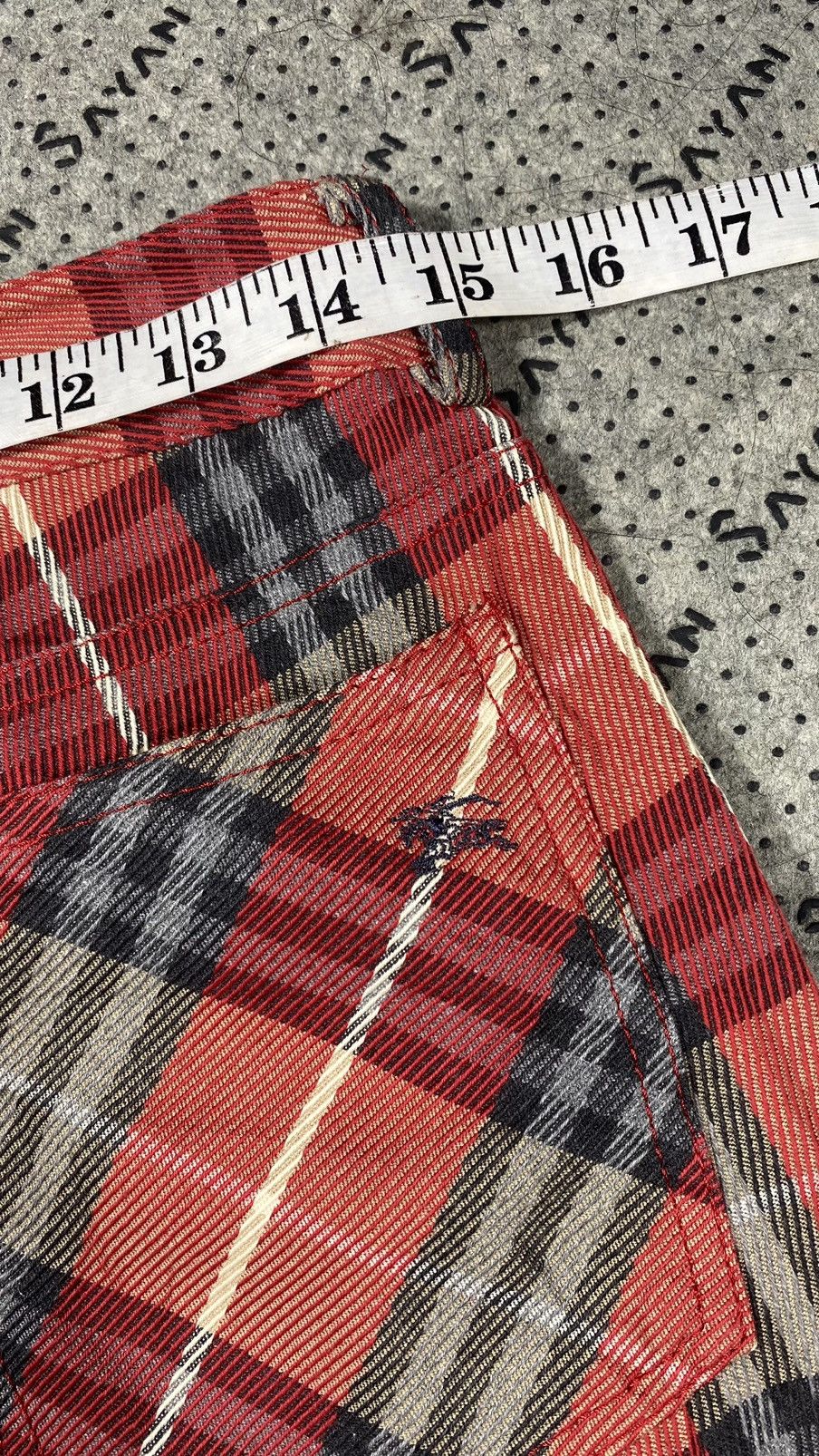 Burberry × Burberry Prorsum Burberry London Red Tartan Pant Size US 30 / EU 46 - 4 Thumbnail