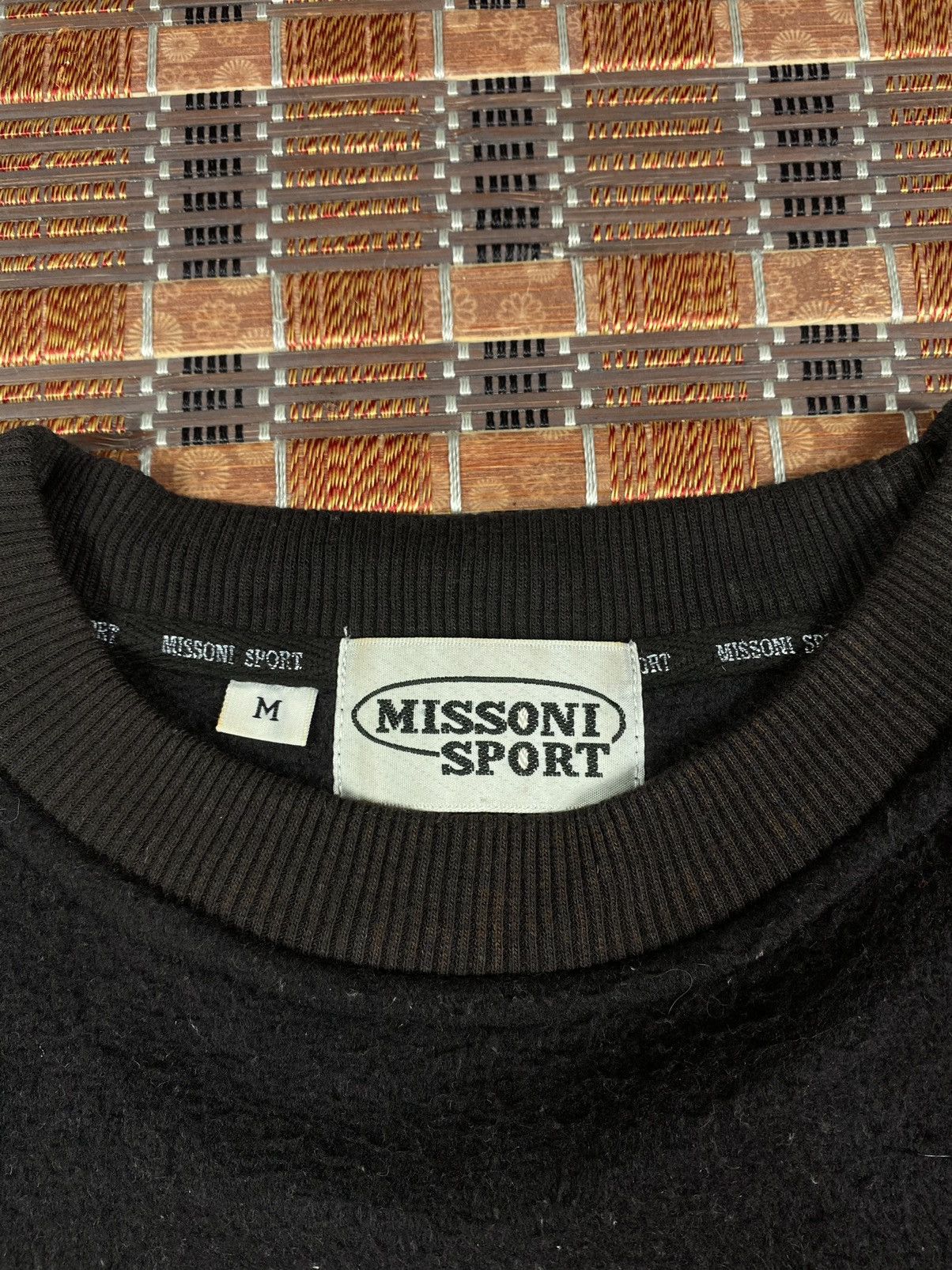 Missoni Missoni Embroidered Spellout Sweater Size US L / EU 52-54 / 3 - 5 Thumbnail