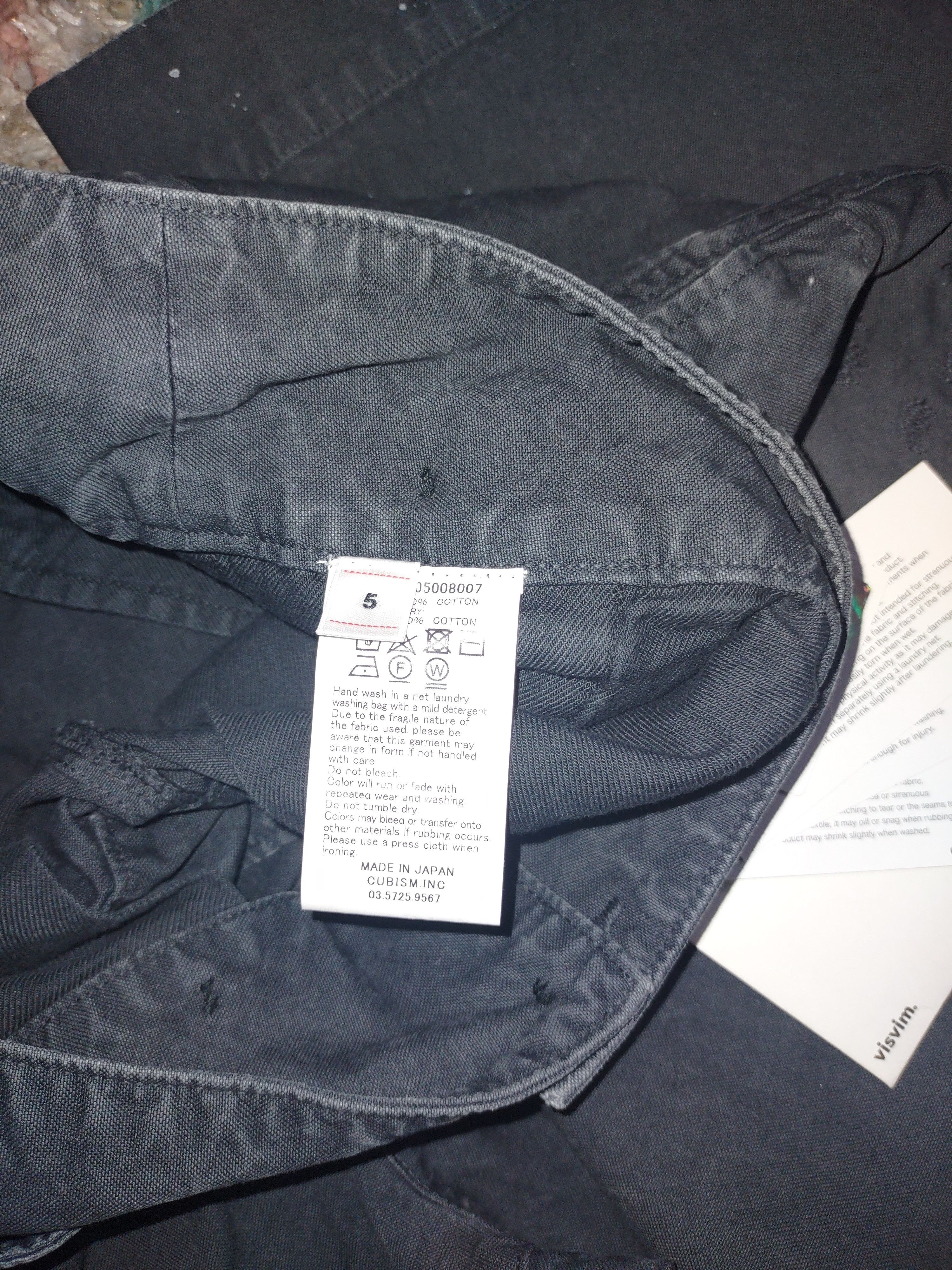 Visvim VISVIM HOLMAN SAILOR PANTS DAMAGED Size US 36 / EU 52 - 14 Thumbnail