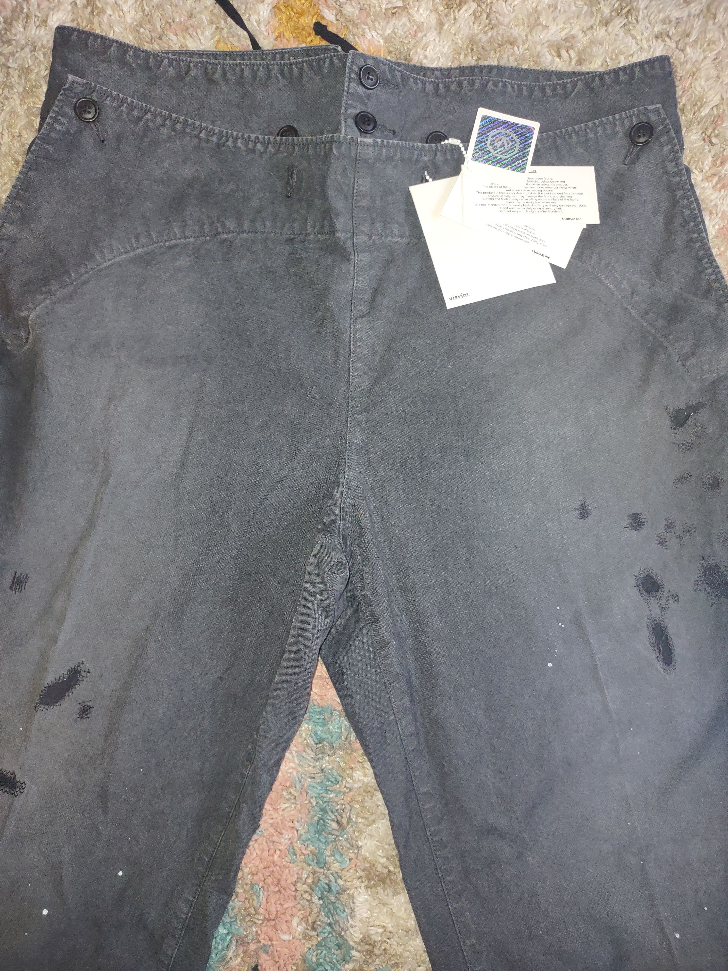 Visvim VISVIM HOLMAN SAILOR PANTS DAMAGED Size US 36 / EU 52 - 10 Thumbnail