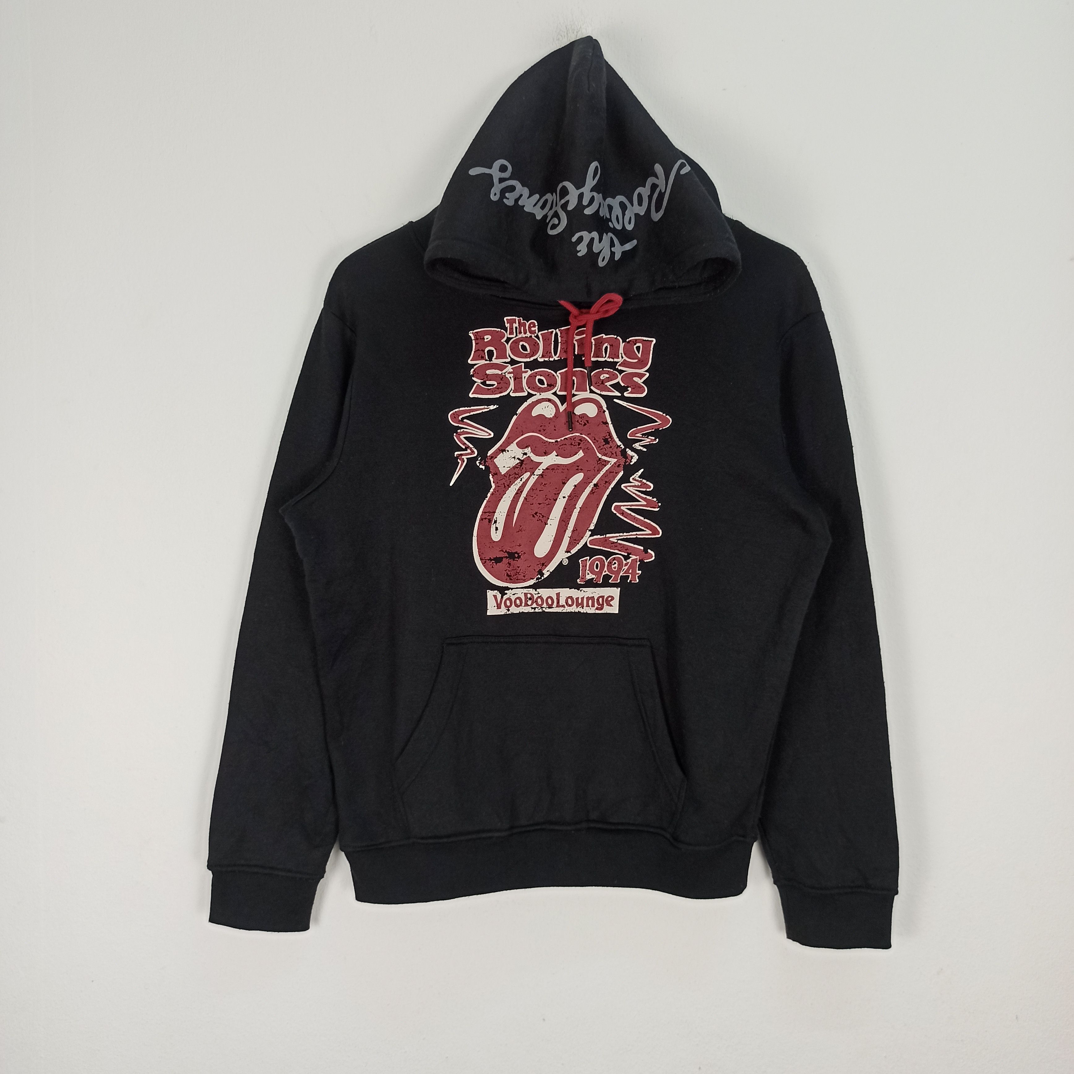 Rare The Rolling Stones Band Rock Hoodie Black Colour