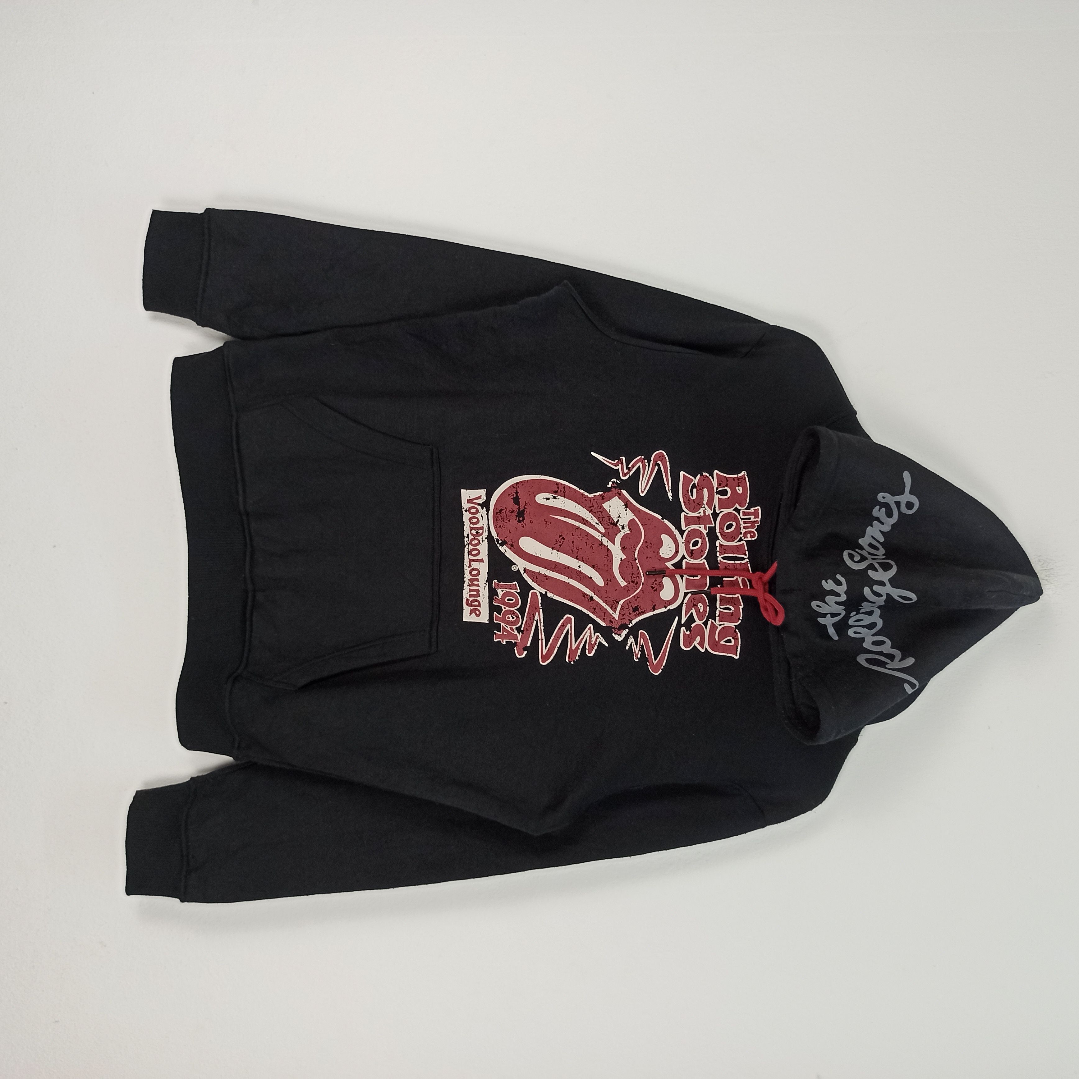 image of Rock Band x The Rolling Stones Band Rock Hoodie Black Colour, Men's (Size Large)