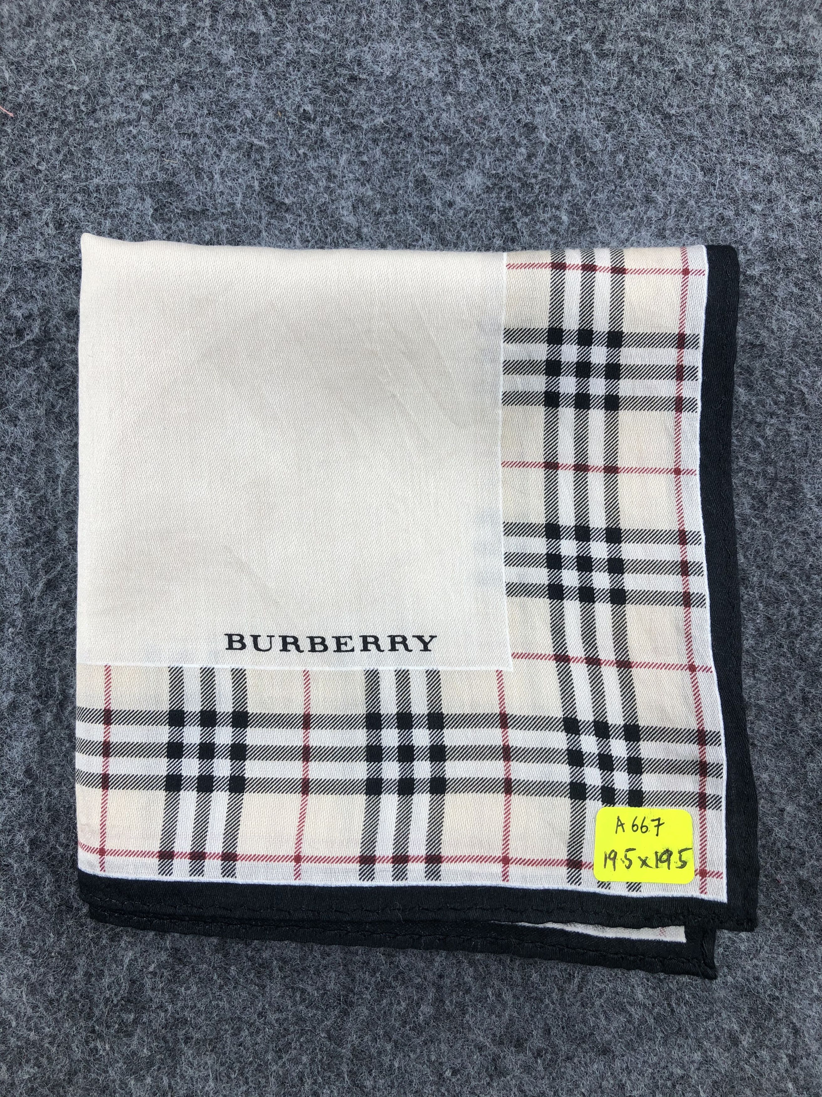 Burberry Burberry Handkerchief / Bandana / Neckerchief Size ONE SIZE - 7 Thumbnail