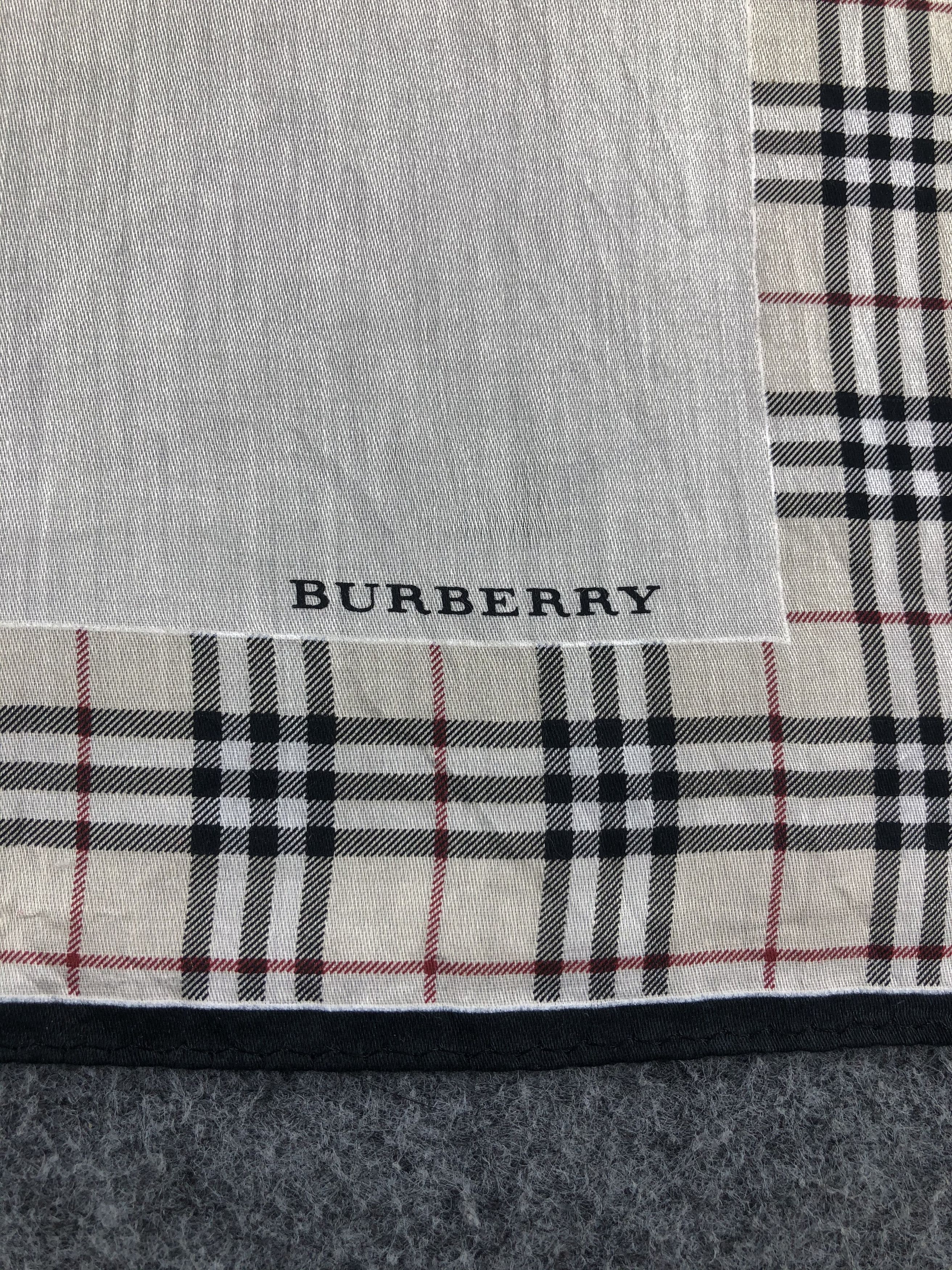 Burberry Burberry Handkerchief / Bandana / Neckerchief Size ONE SIZE - 5 Thumbnail