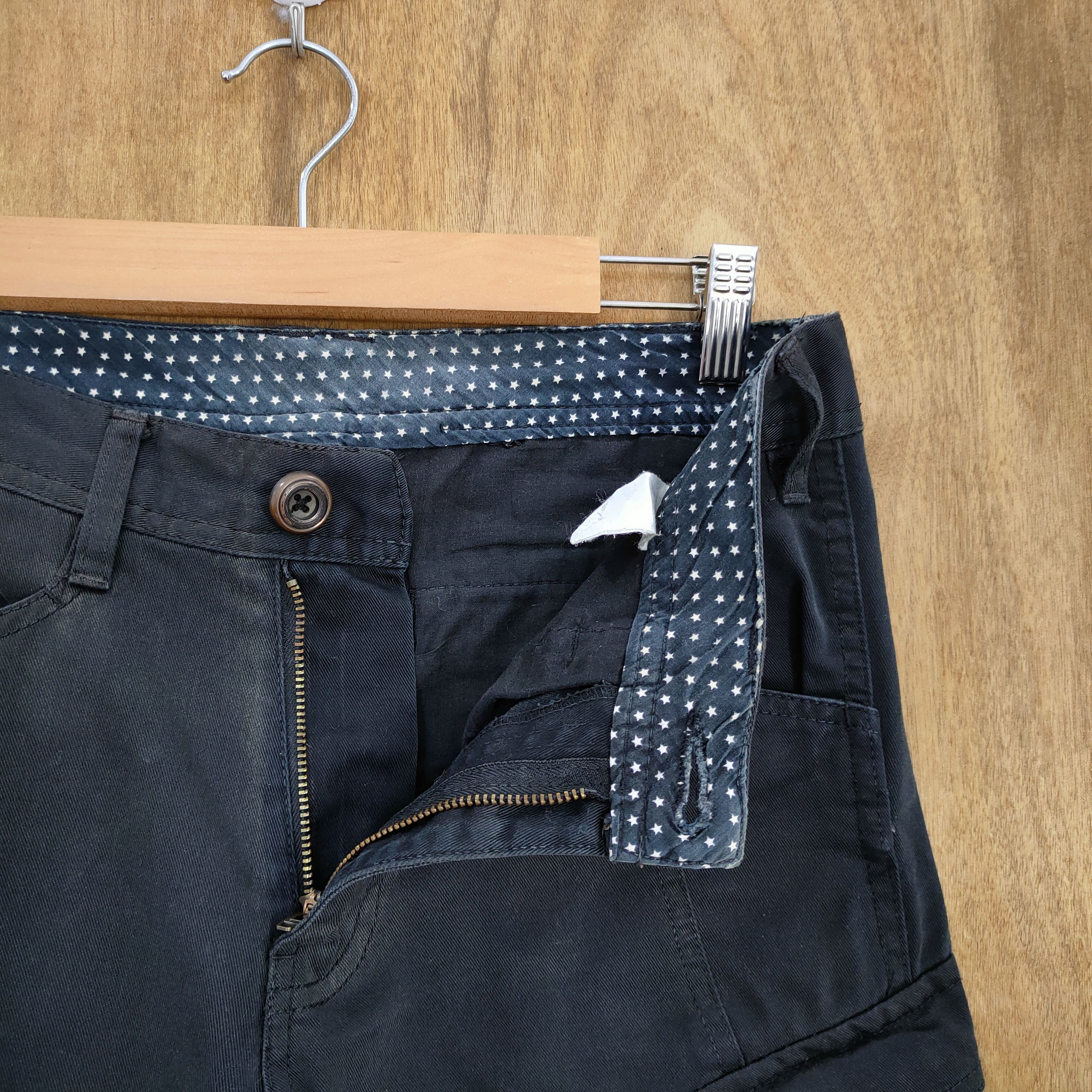 Japanese Brand VINTAGE JAPANESE DOUBLE KNEE STYLE CARGO PANTS Size US 30 / EU 46 - 9 Thumbnail