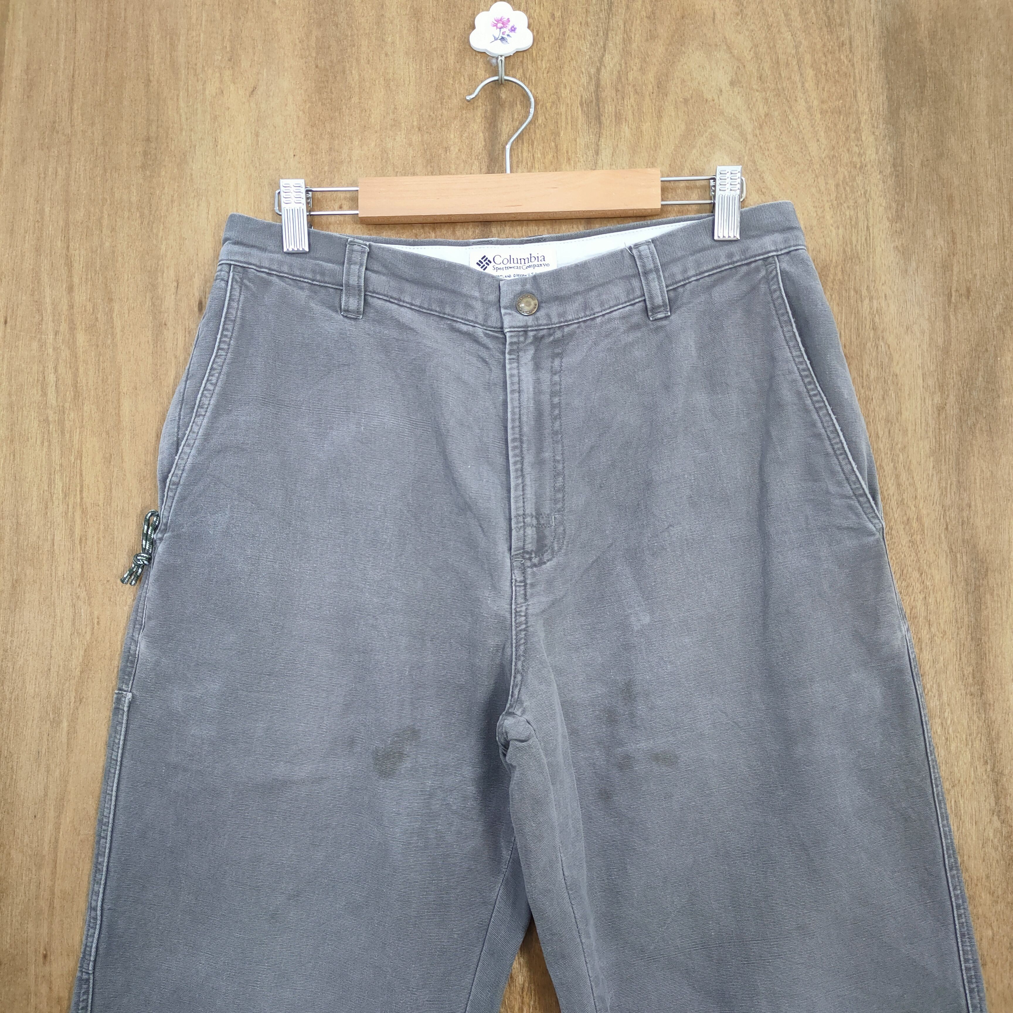 Columbia COLUMBIA FADED CHINO PANTS TROUSERS Size US 30 / EU 46 - 4 Thumbnail