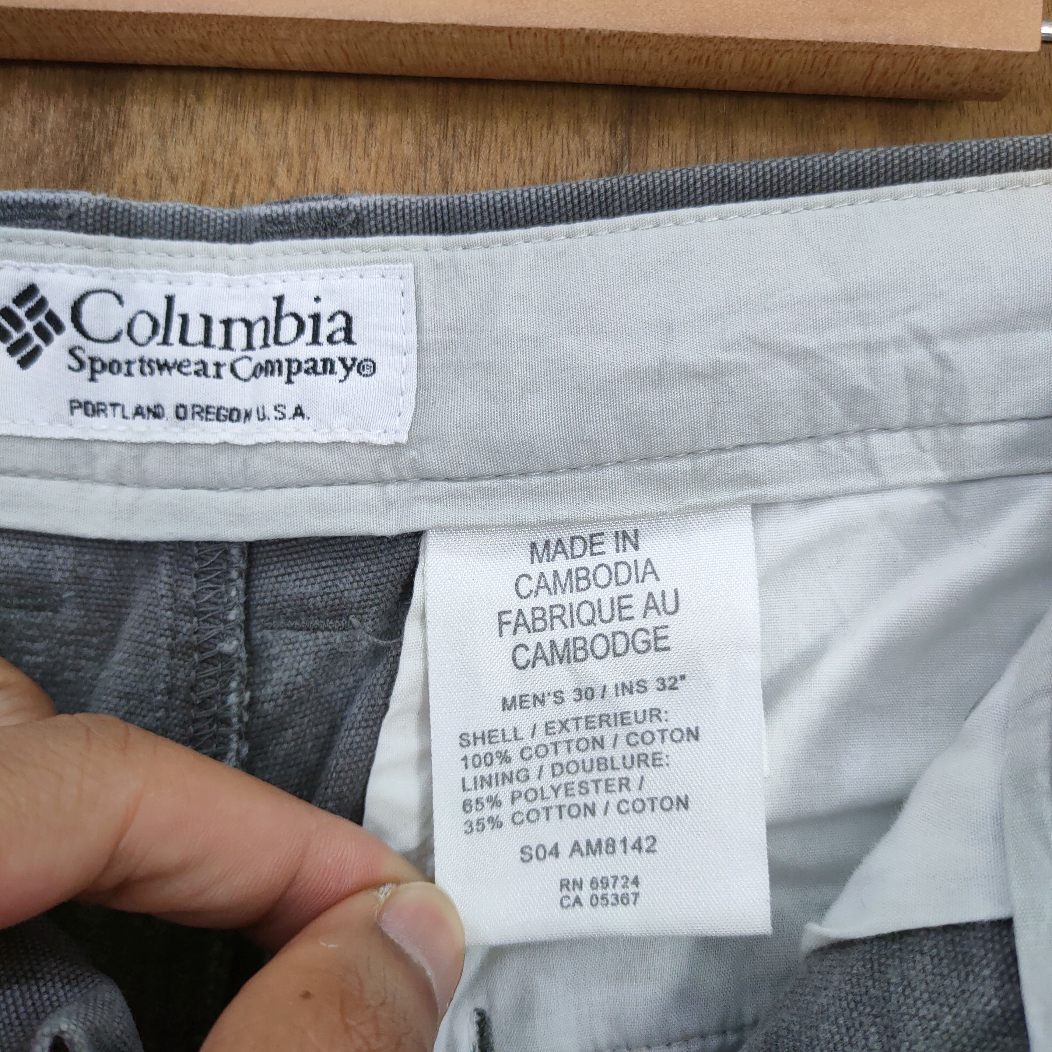 Columbia COLUMBIA FADED CHINO PANTS TROUSERS Size US 30 / EU 46 - 14 Thumbnail