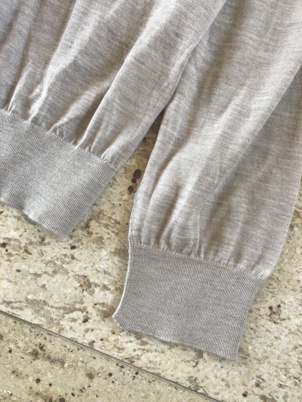 Dolce & Gabbana 100% Cashmere Beige Knit Size US XL / EU 56 / 4 - 5 Thumbnail