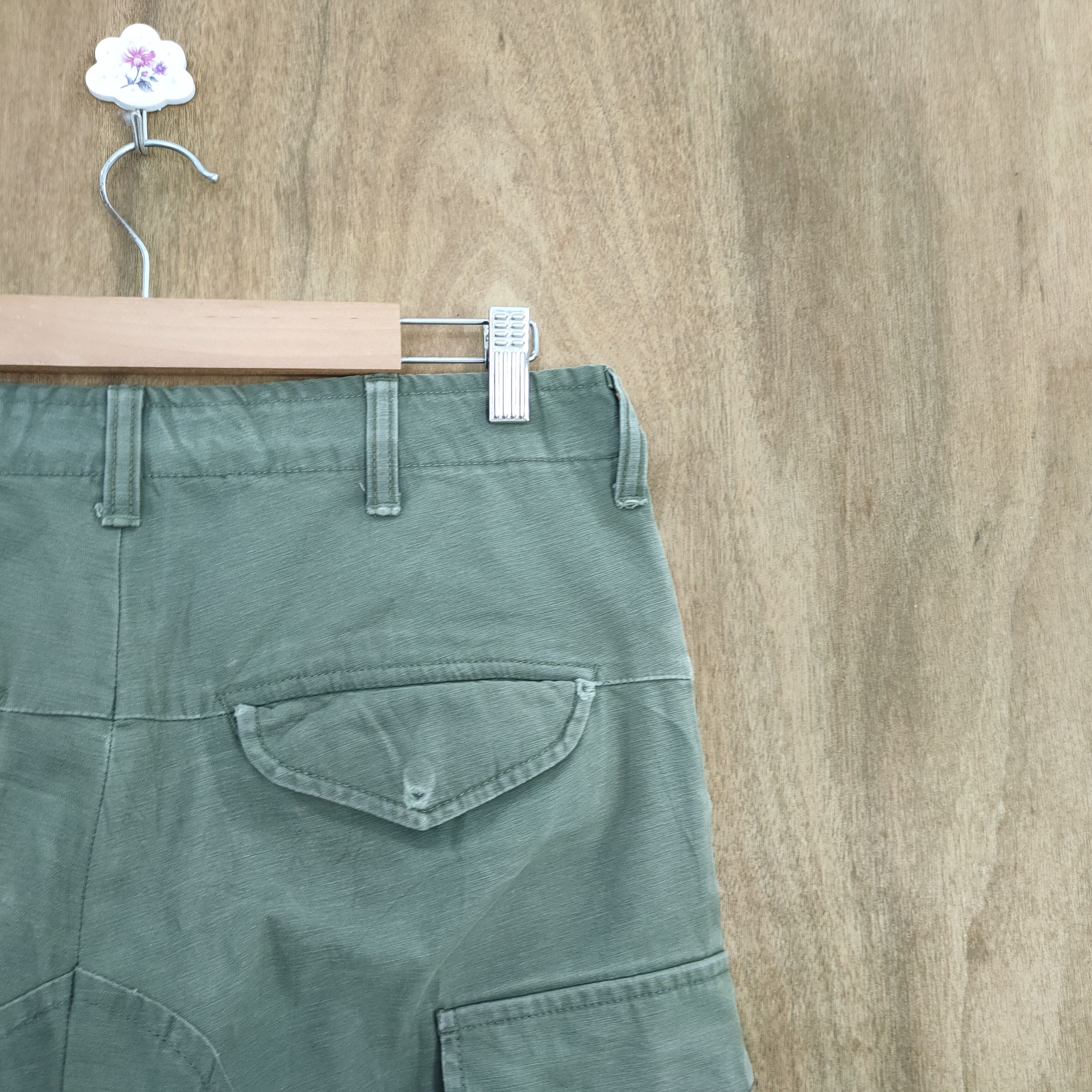 Japanese Brand AUDIENCE GREEN CARGO PANTS Size US 30 / EU 46 - 12 Thumbnail