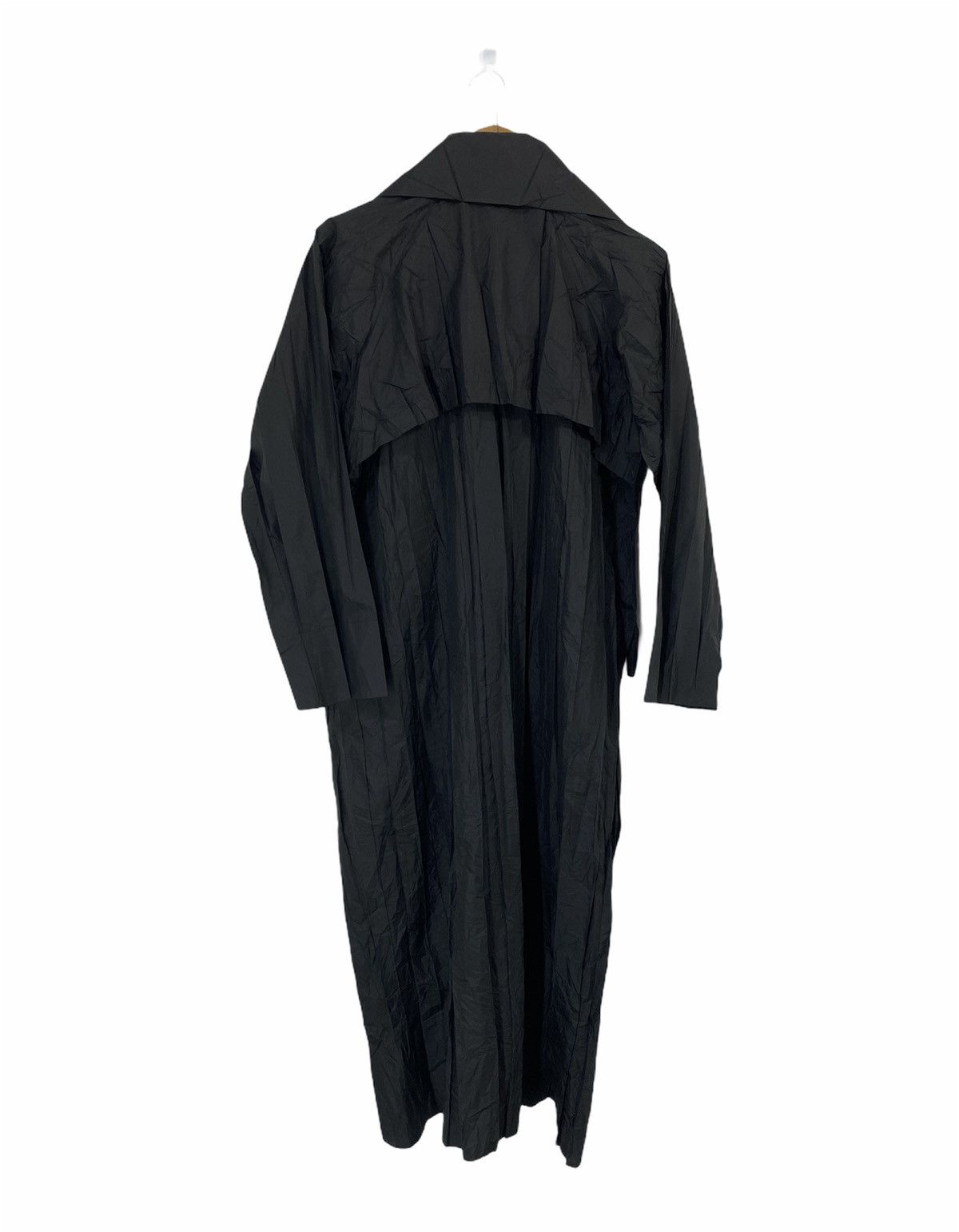 Issey Miyake Rare Issey Miyake Wrinkle Pleated Long Jacket Design Rare Size US M / EU 48-50 / 2 - 2 Thumbnail