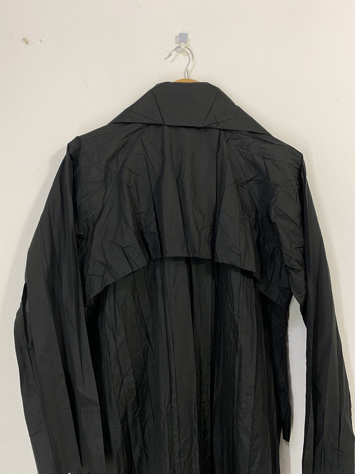 Issey Miyake Rare Issey Miyake Wrinkle Pleated Long Jacket Design Rare Size US M / EU 48-50 / 2 - 9 Thumbnail