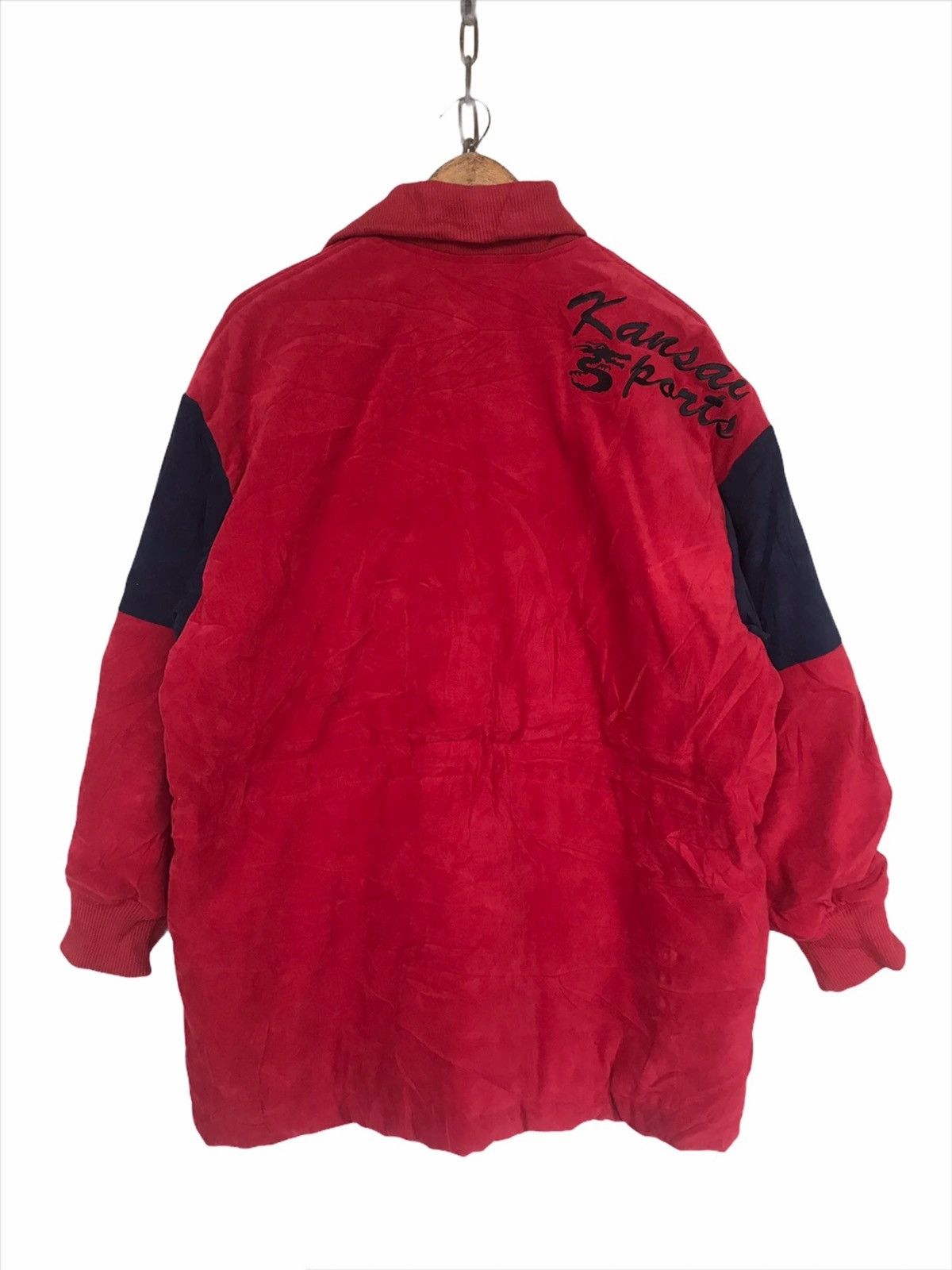Yohji Yamamoto 🔥Vintage Kansai Sport Embroidery Dragon Oversized Jacket Size US M / EU 48-50 / 2 - 3 Thumbnail
