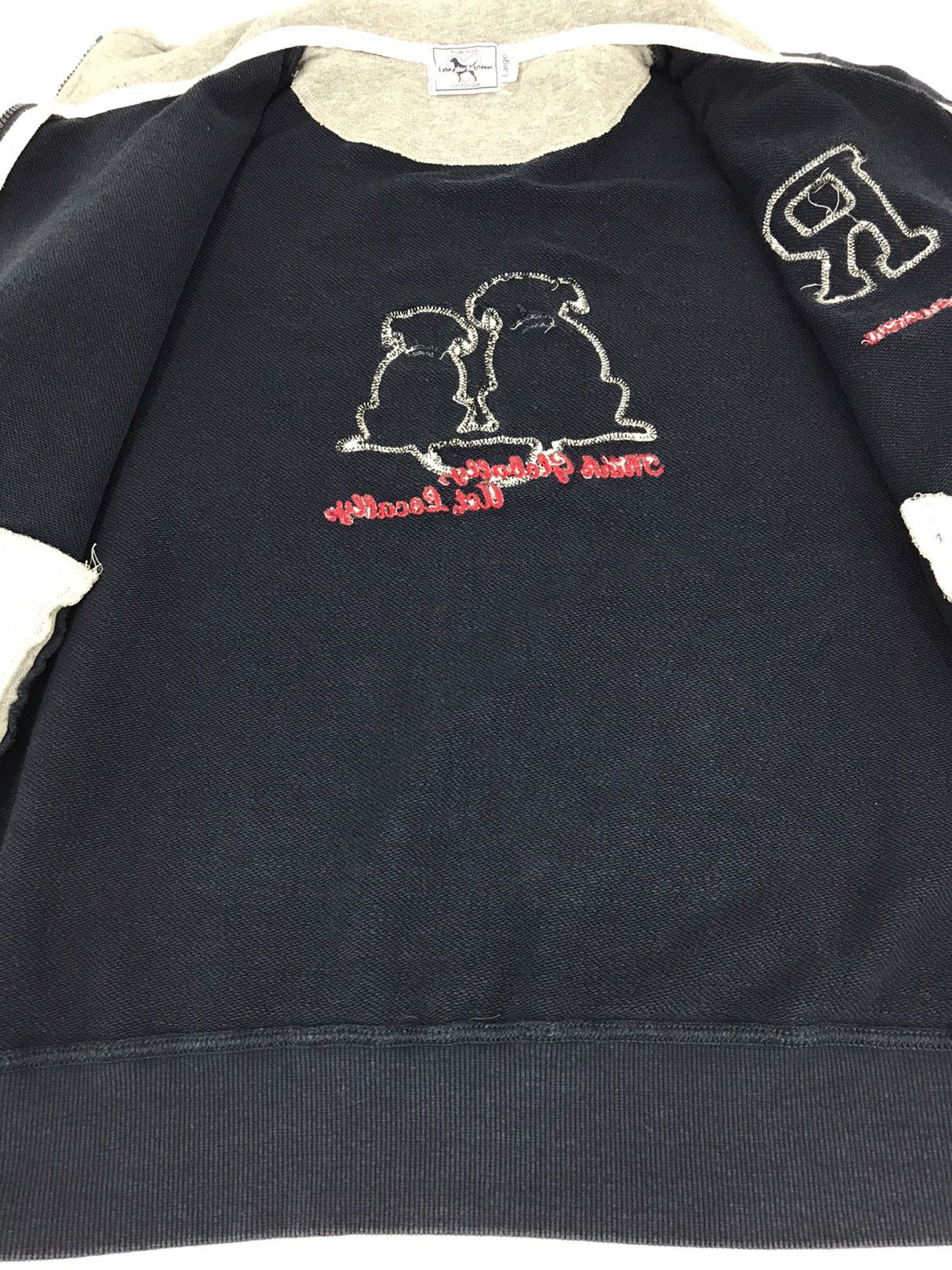 Japanese Brand Vintage Labrador Retriever Sweatshirt Zipper Style Dog Logo Size L / US 10 / IT 46 - 5 Thumbnail