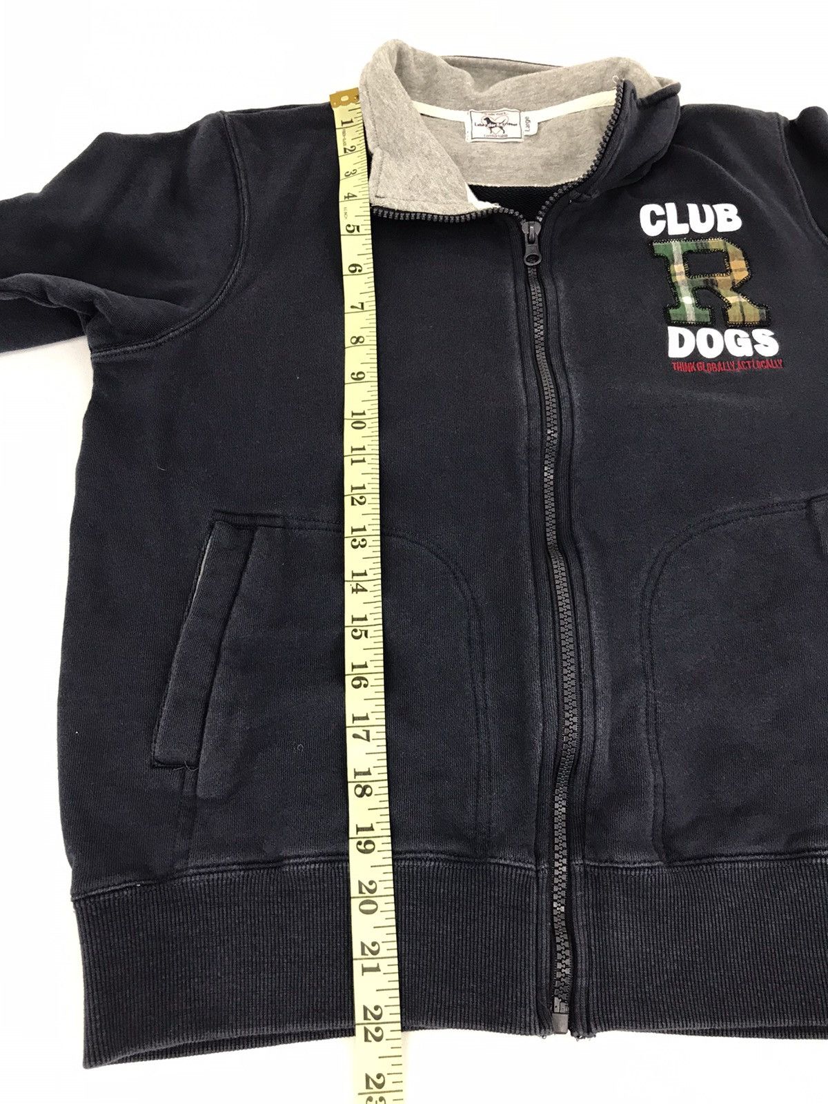 Japanese Brand Vintage Labrador Retriever Sweatshirt Zipper Style Dog Logo Size L / US 10 / IT 46 - 12 Thumbnail