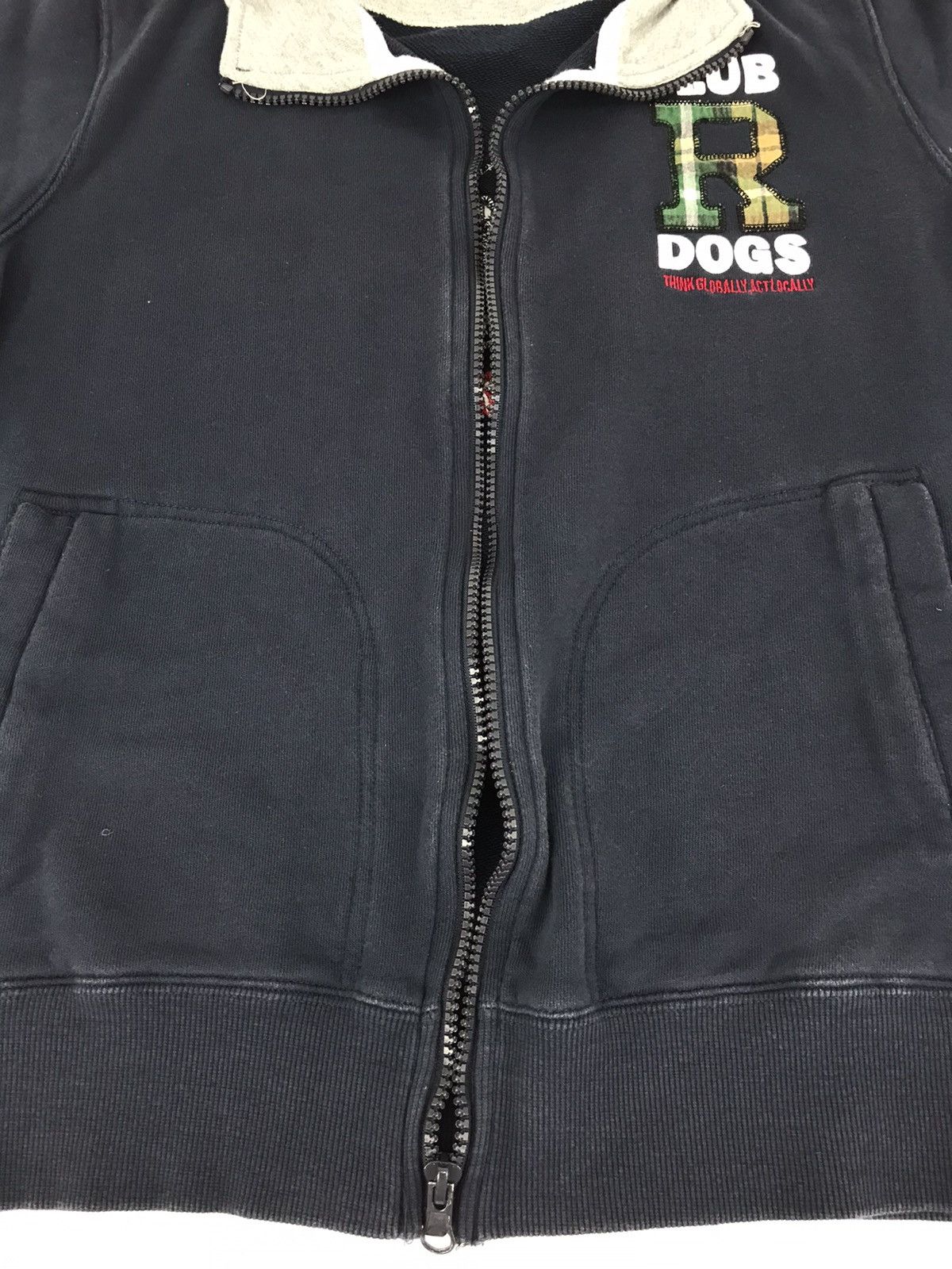 Japanese Brand Vintage Labrador Retriever Sweatshirt Zipper Style Dog Logo Size L / US 10 / IT 46 - 8 Thumbnail
