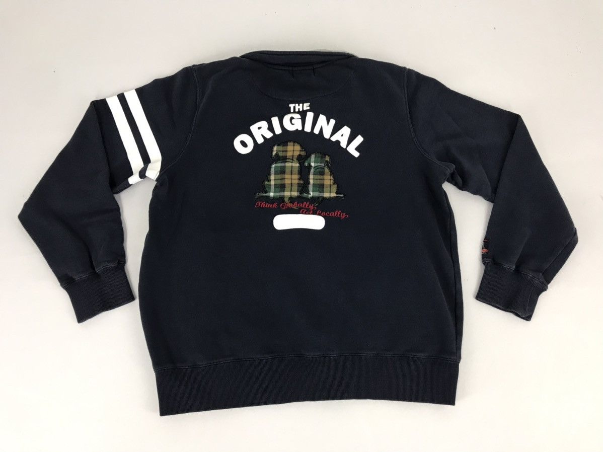 Japanese Brand Vintage Labrador Retriever Sweatshirt Zipper Style Dog Logo Size L / US 10 / IT 46 - 1 Thumbnail