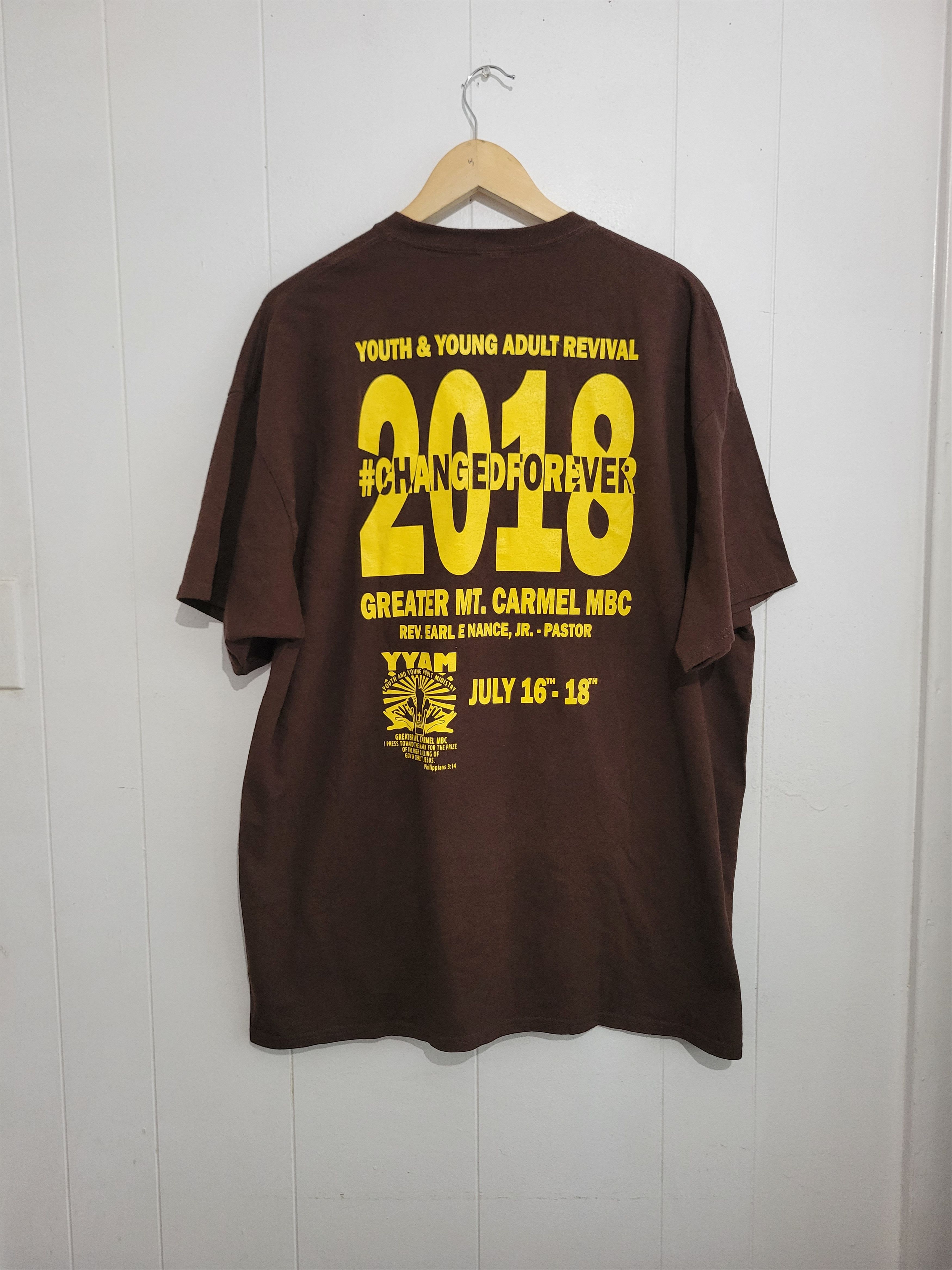 Vintage Jesus touched me T-shirt Size US XL / EU 56 / 4 - 2 Thumbnail
