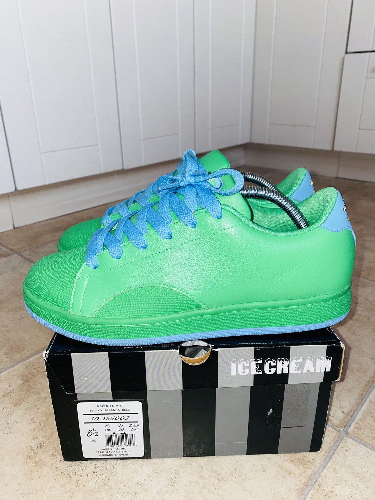 Icecream × Reebok BBC Reebok 2007 Board Flip2 Human Race Bape Nigo Human Made Size US 8.5 / EU 41-42 - 16 Thumbnail